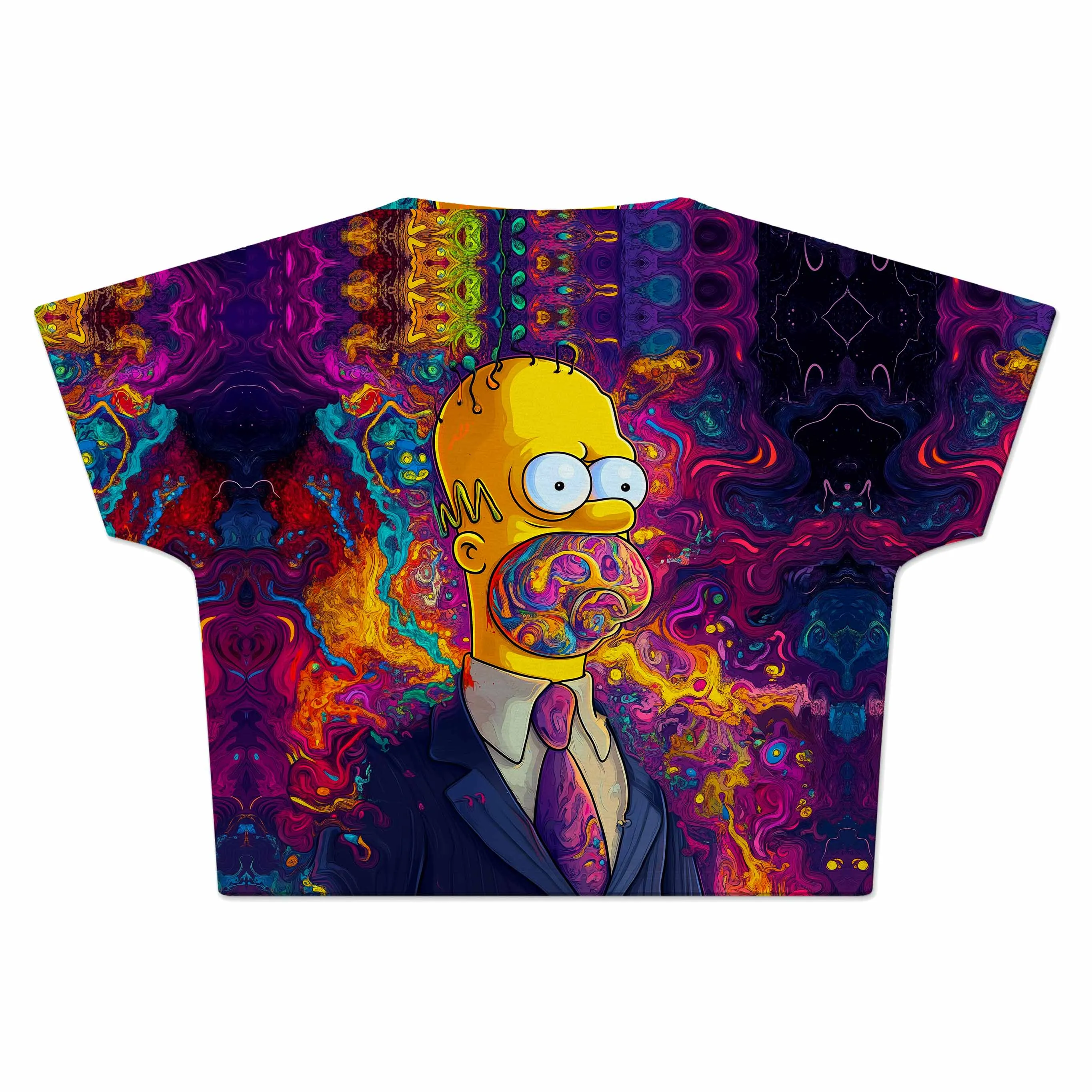 Trippin On The Job Crop Tee sold by iEDM product image thumbnail 2