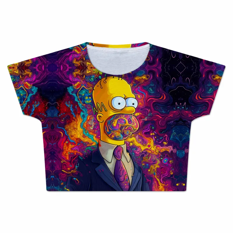 Trippin On The Job Crop Tee sold by iEDM