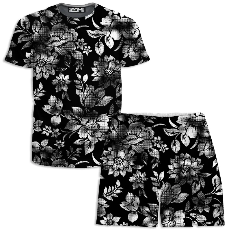 Nature's Candy B&W T-Shirt and Shorts Combo sold by iEDM