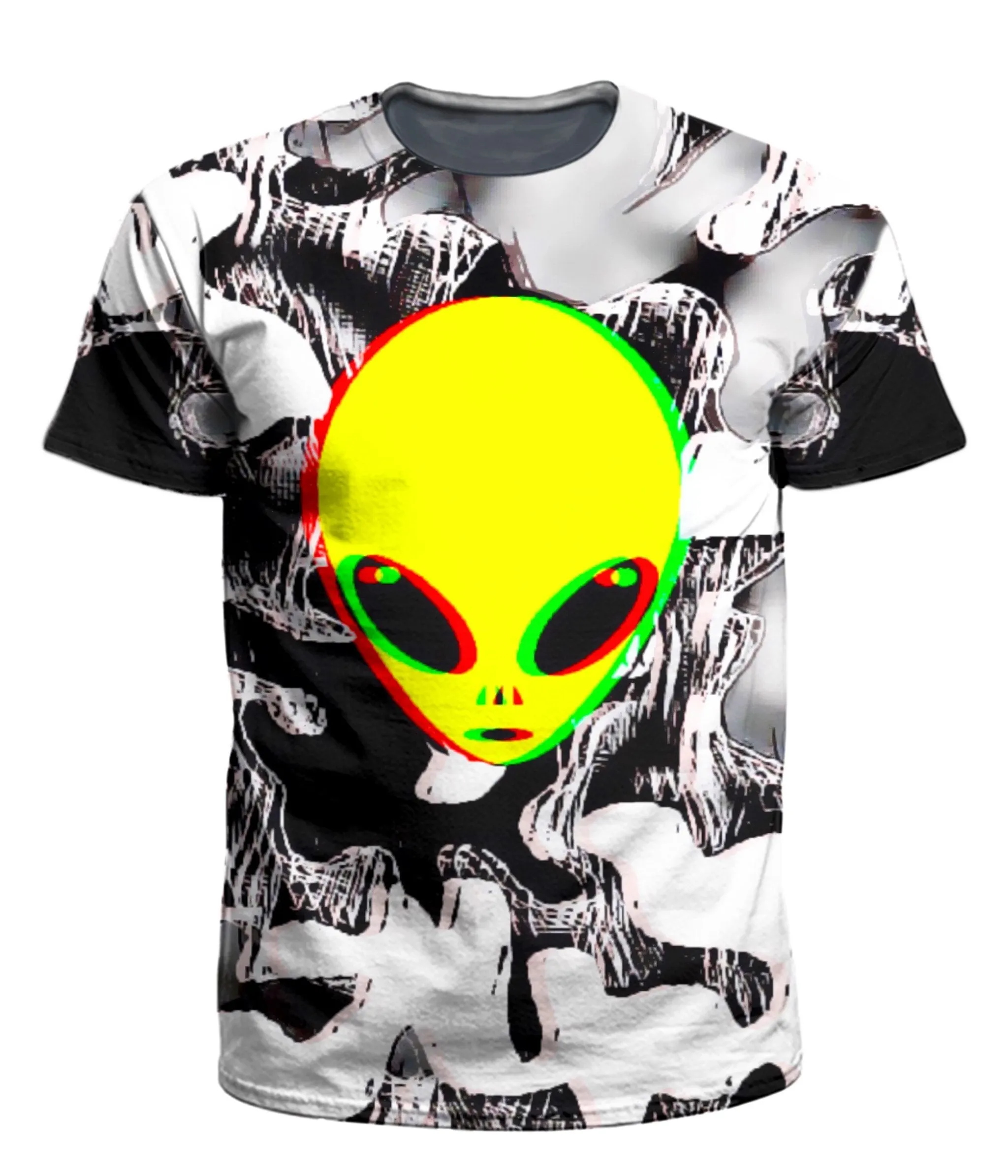 Trippy Alien Men's T-Shirt sold by iEDM
