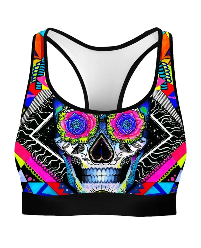 Suger Skull Rave Bra sold by iEDM
