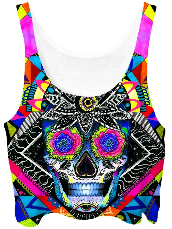 Suger Skull Crop Top sold by iEDM