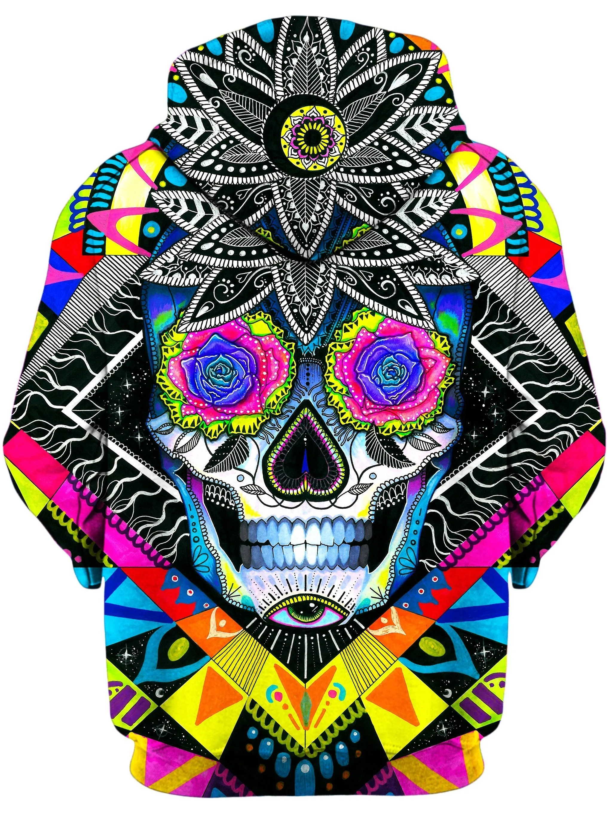 Suger Skull Unisex Hoodie sold by iEDM product image thumbnail 2