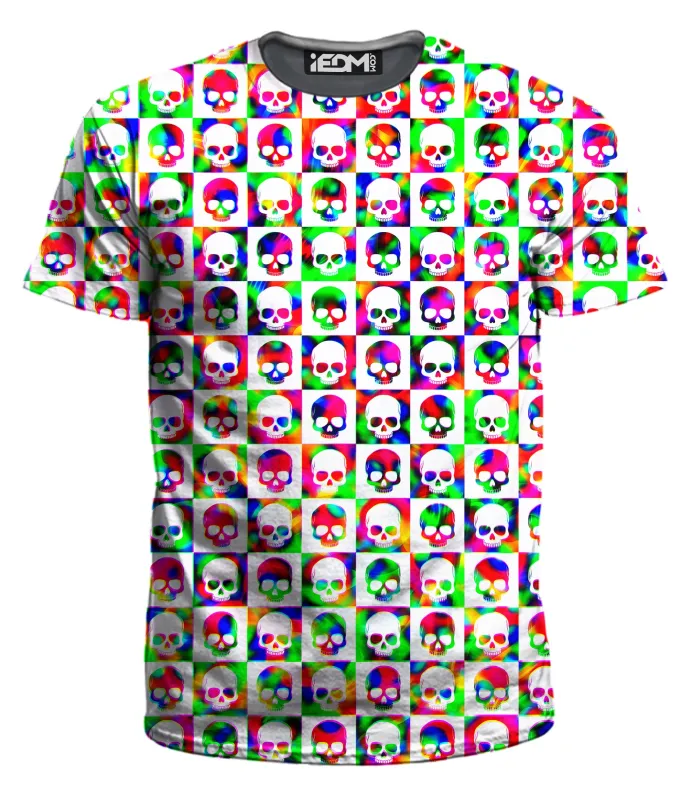 Skull Fam Green Men's T-Shirt sold by iEDM