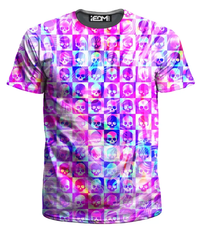 Skull Fam Pink Men's T-Shirt sold by iEDM