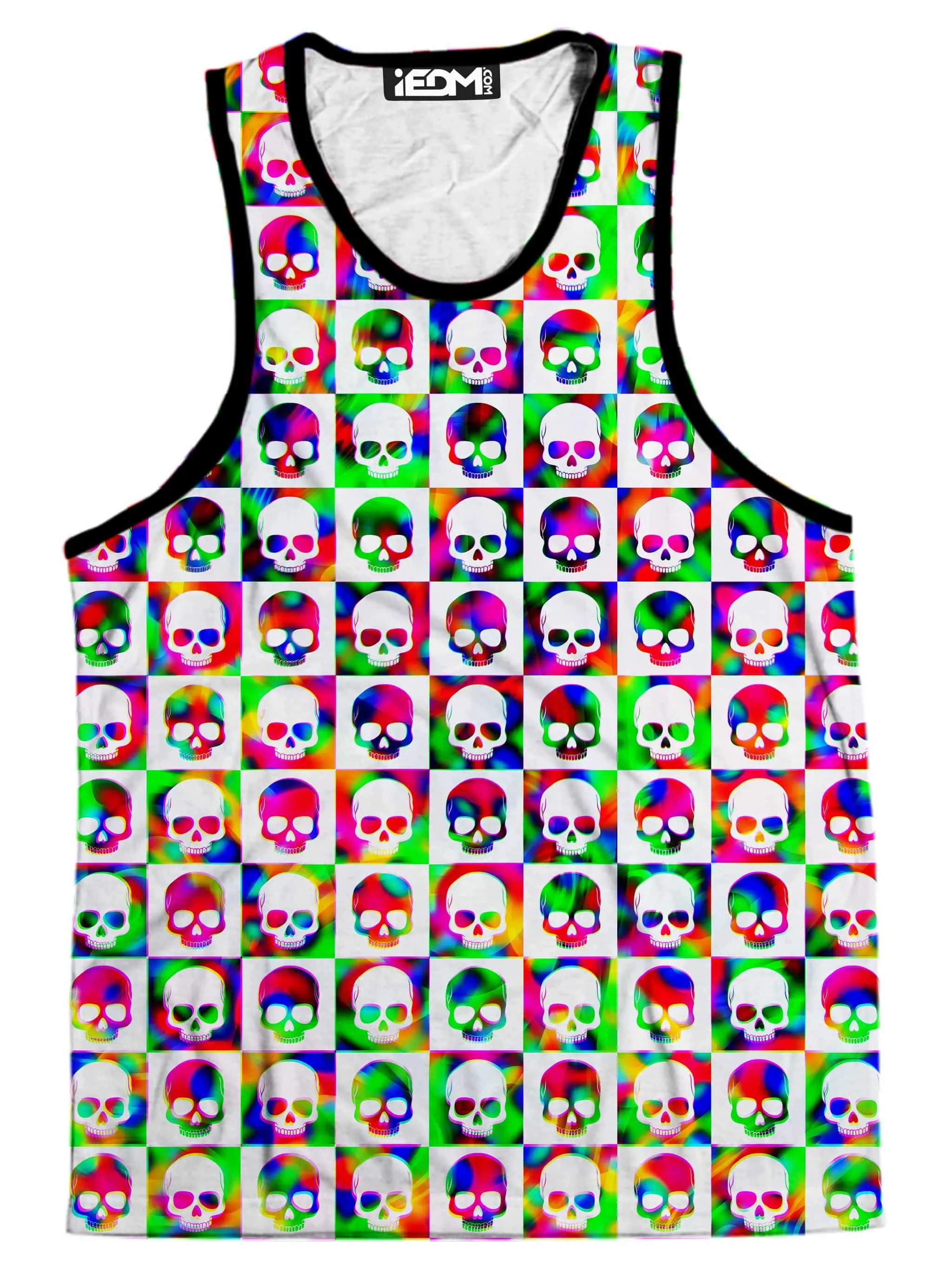 Skull Fam Green Men's Tank sold by iEDM