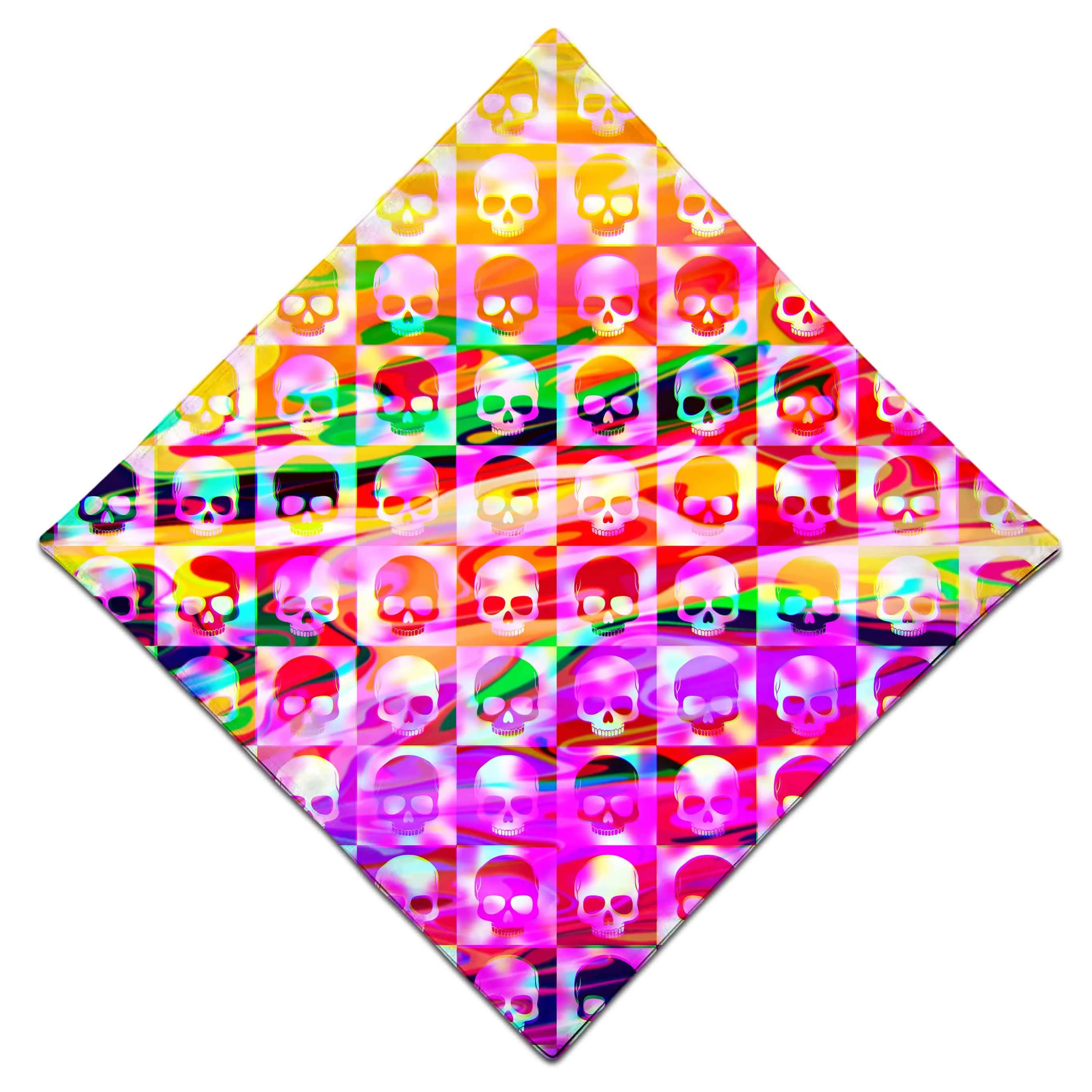 Skull Fam Purple Bandana sold by iEDM product image thumbnail 3