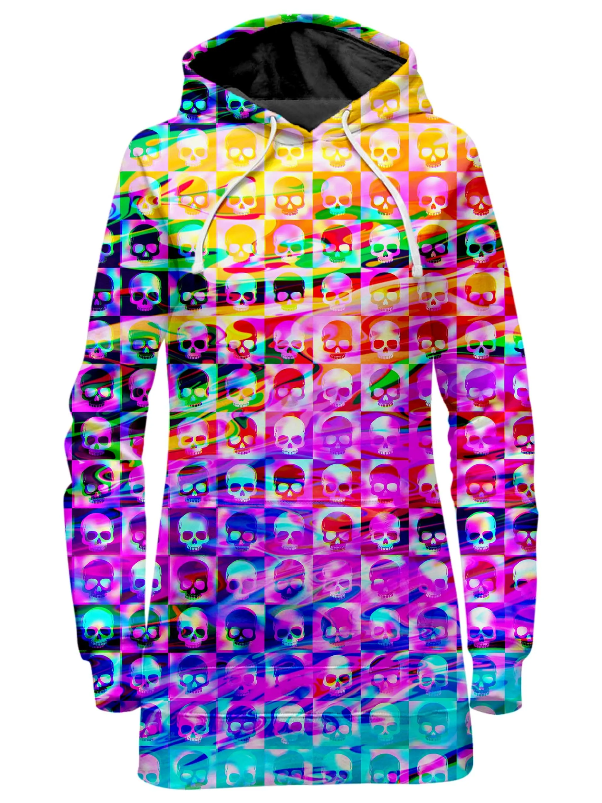 Skull Fam Purple Hoodie Dress sold by iEDM