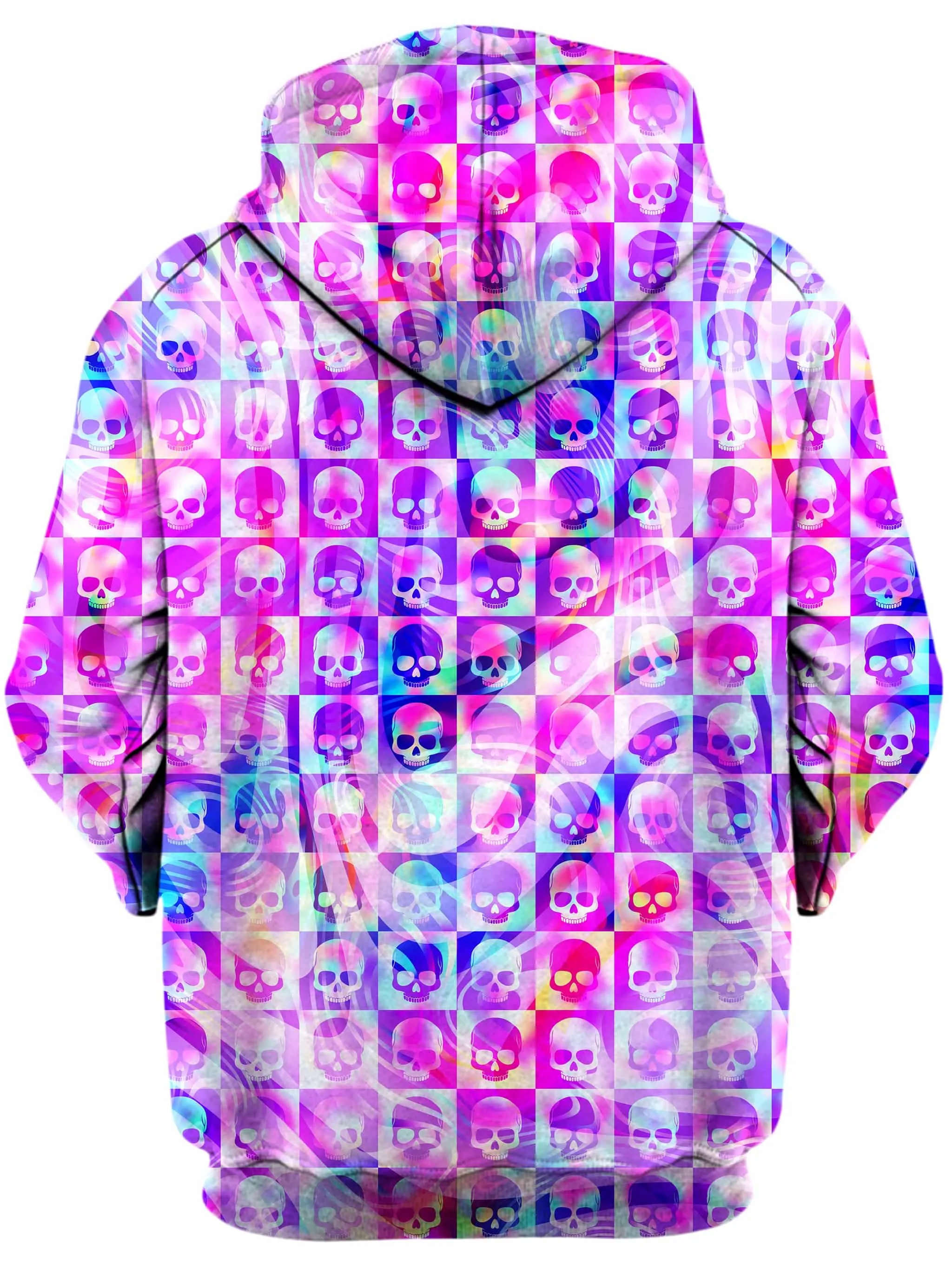 Skull Fam Pink Unisex Hoodie sold by iEDM product image thumbnail 2