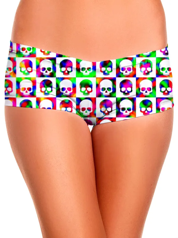 Skull Fam Green Booty Shorts sold by iEDM