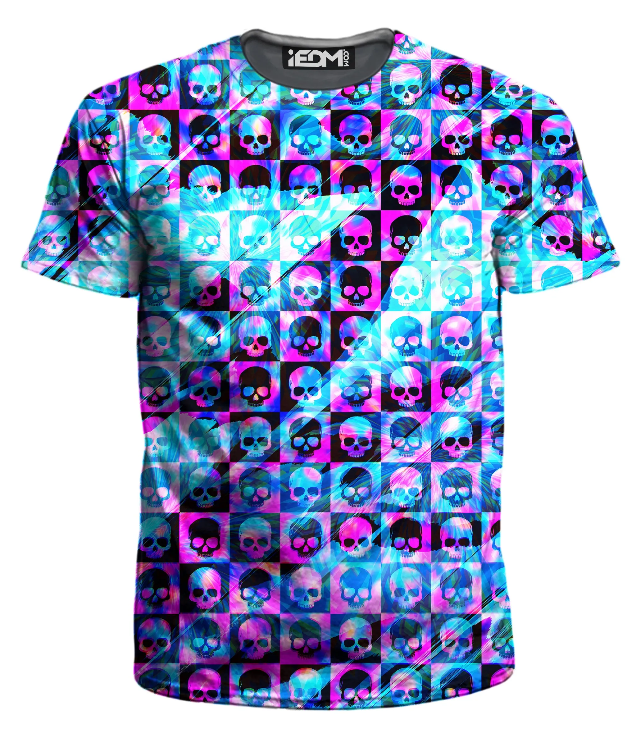 Skull Fam Blue Men's T-Shirt sold by iEDM