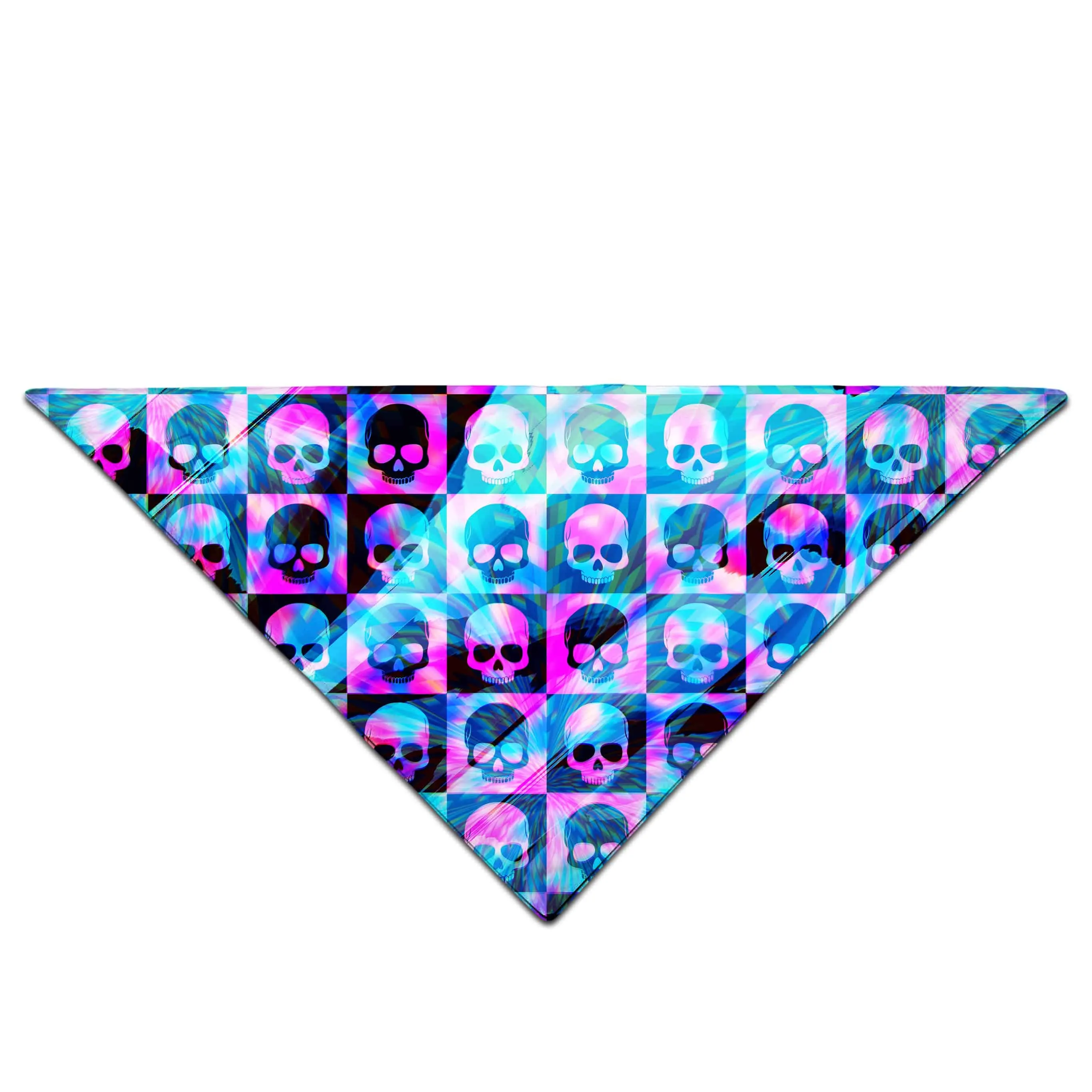 Skull Fam Blue Bandana sold by iEDM product image thumbnail 2