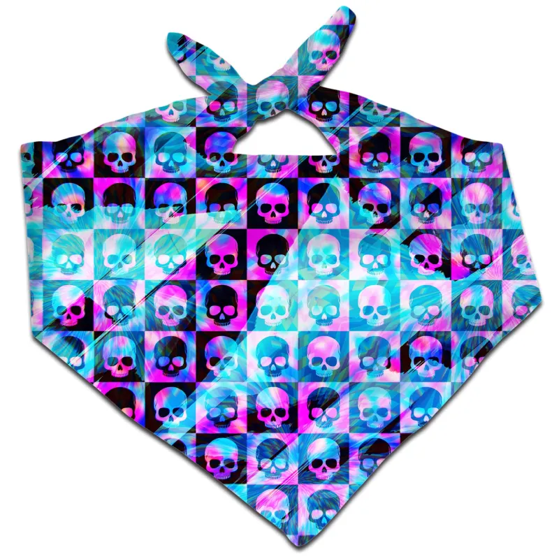 Skull Fam Blue Bandana sold by iEDM