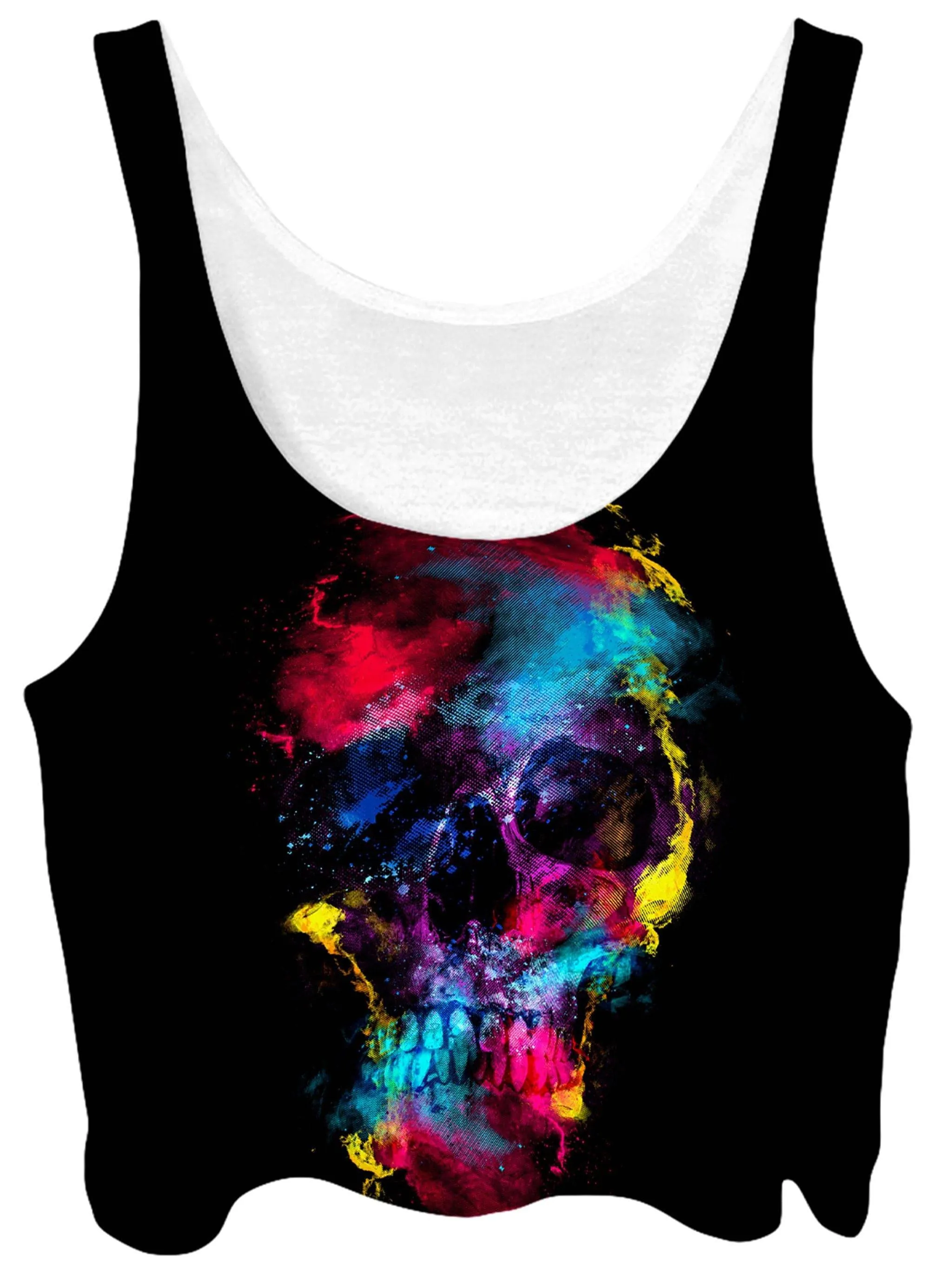 Skull 49 Crop Top and Leggings Combo sold by iEDM product image thumbnail 2