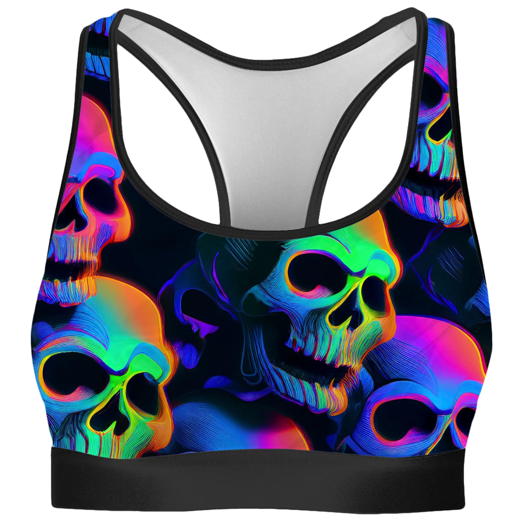 Psychedelic Nightmare Rave Bra and Leggings Combo sold by iEDM product image thumbnail 2