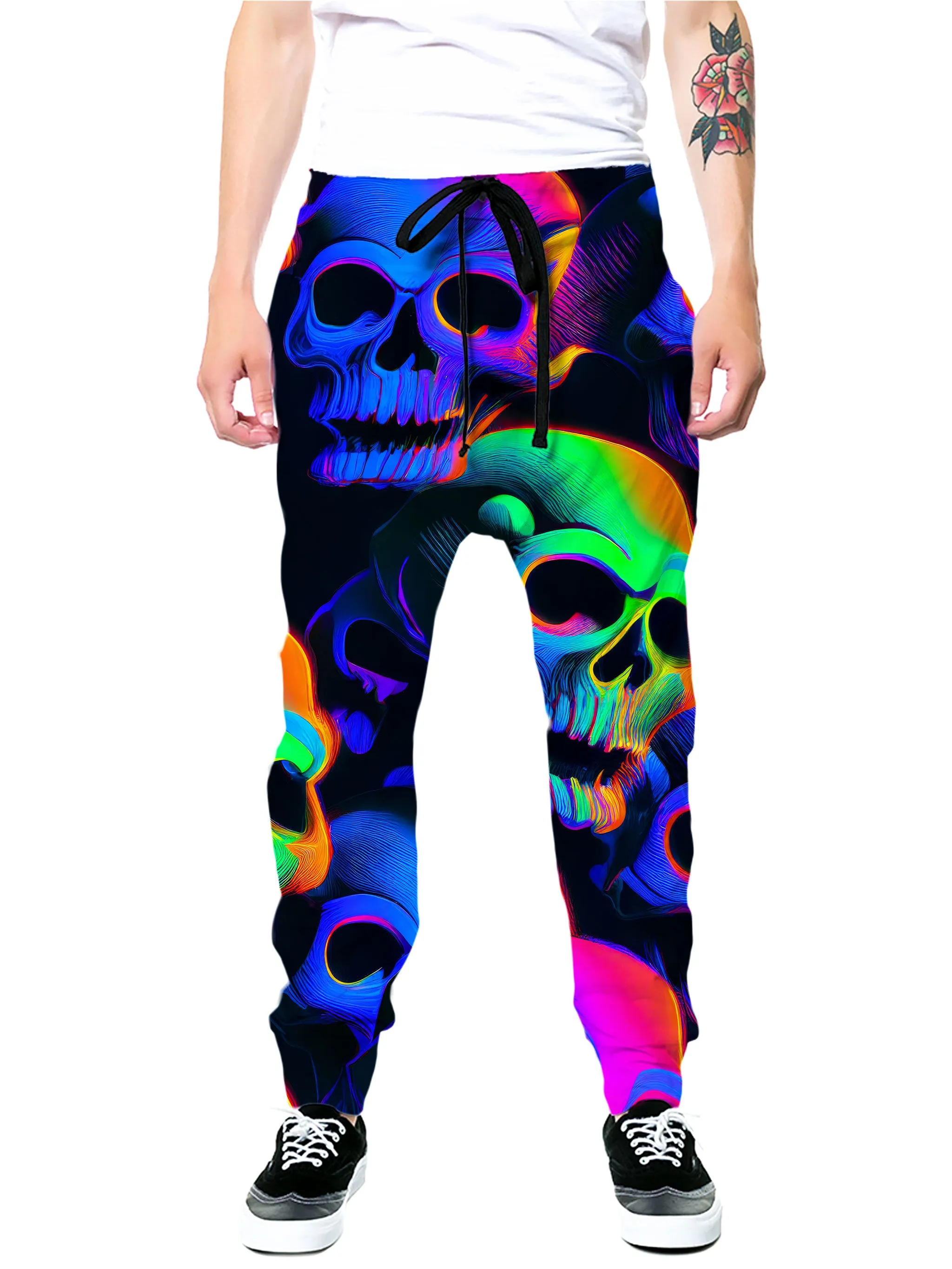 Psychedelic Nightmare Zip-Up Hoodie and Joggers Combo sold by iEDM product image thumbnail 3