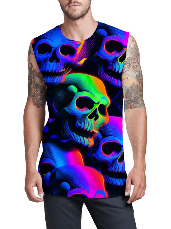 Psychedelic Nightmare Men's Muscle Tank sold by iEDM