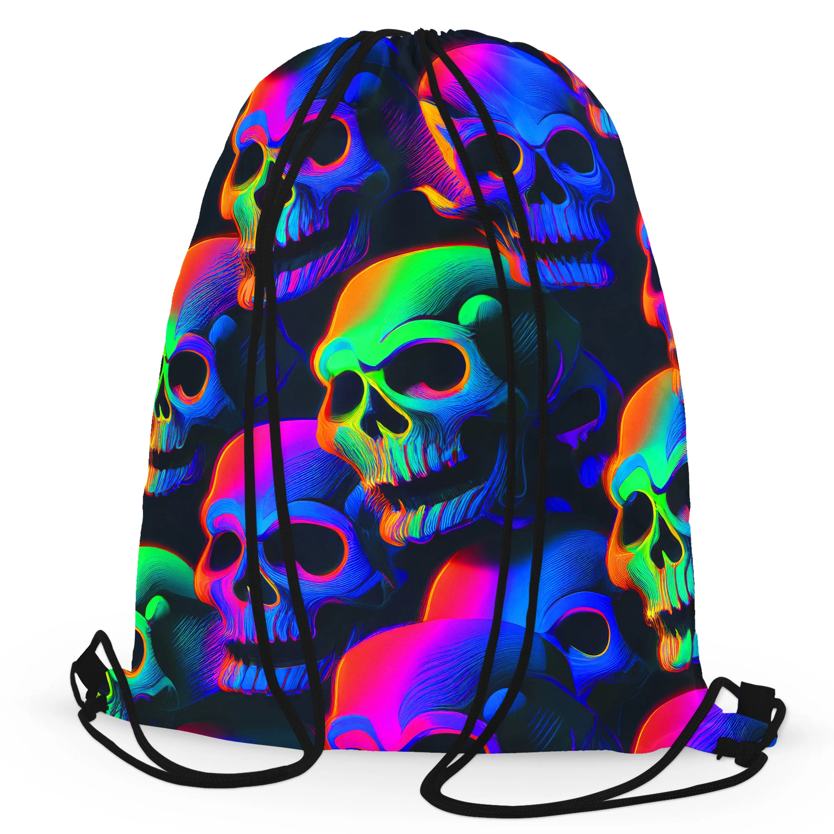 Psychedelic Nightmare Drawstring Bag sold by iEDM product image thumbnail 3