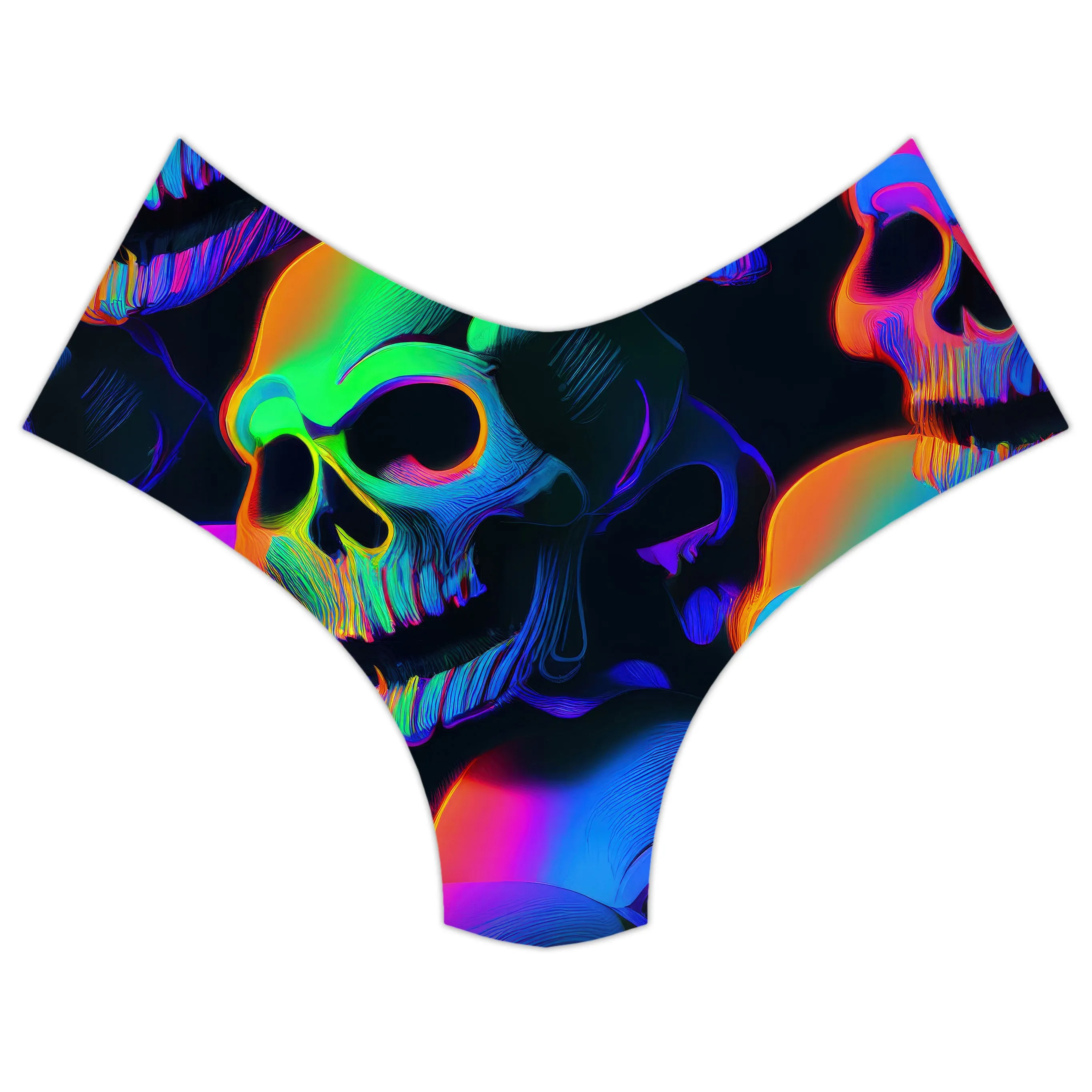Psychedelic Nightmare Booty Shorts sold by iEDM product image thumbnail 3