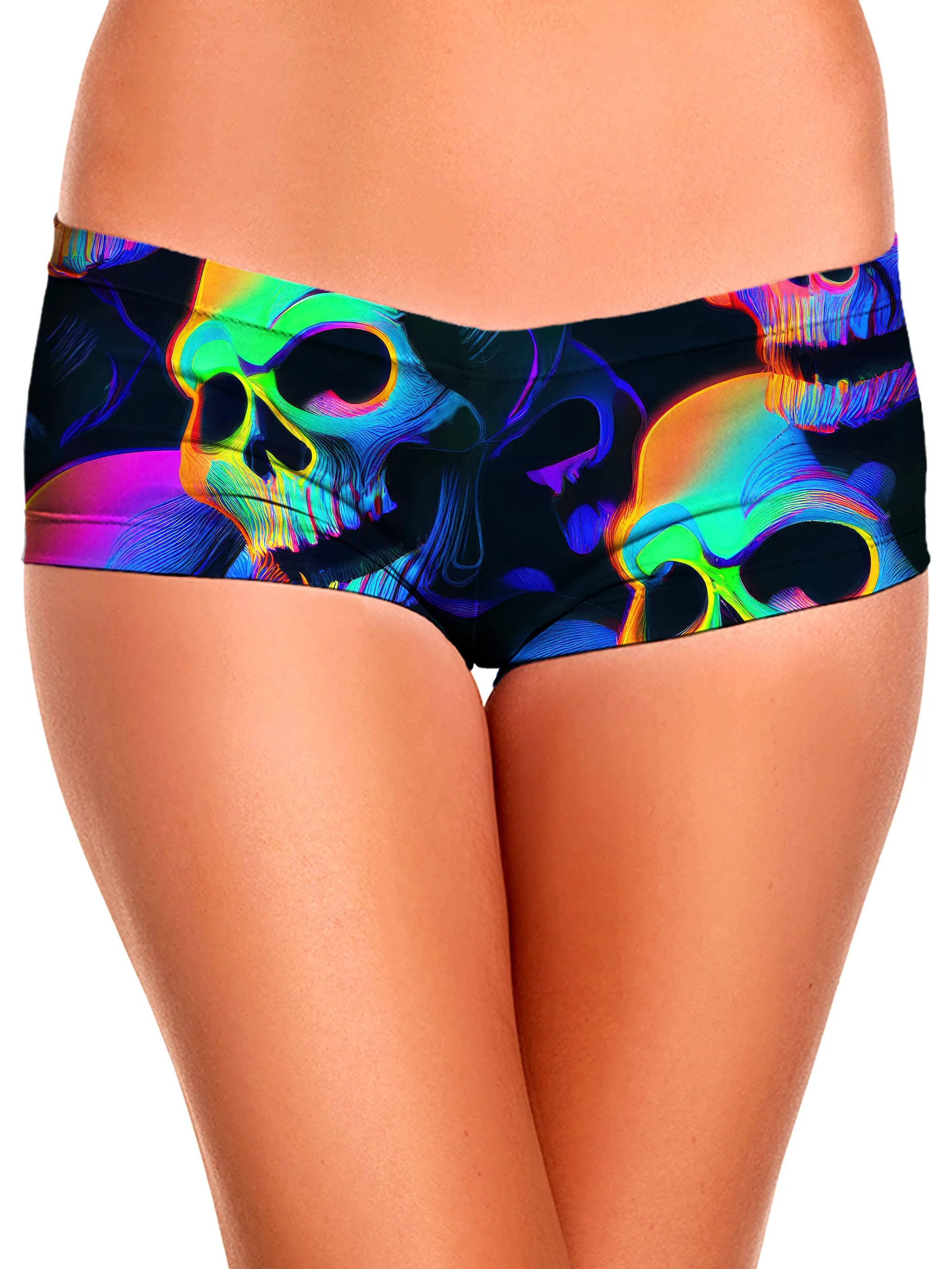 Psychedelic Nightmare Booty Shorts sold by iEDM