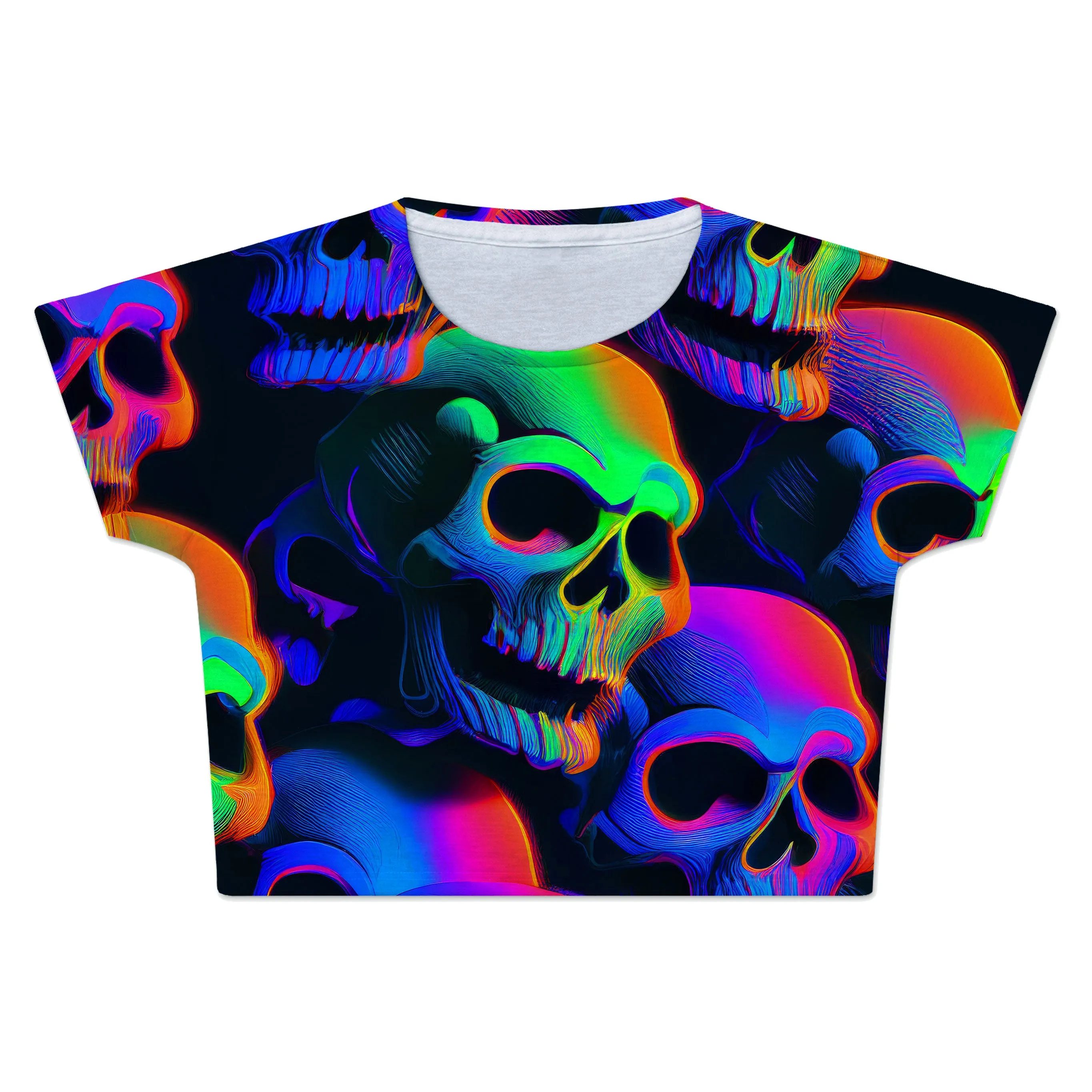 Psychedelic Nightmare Crop Tee sold by iEDM