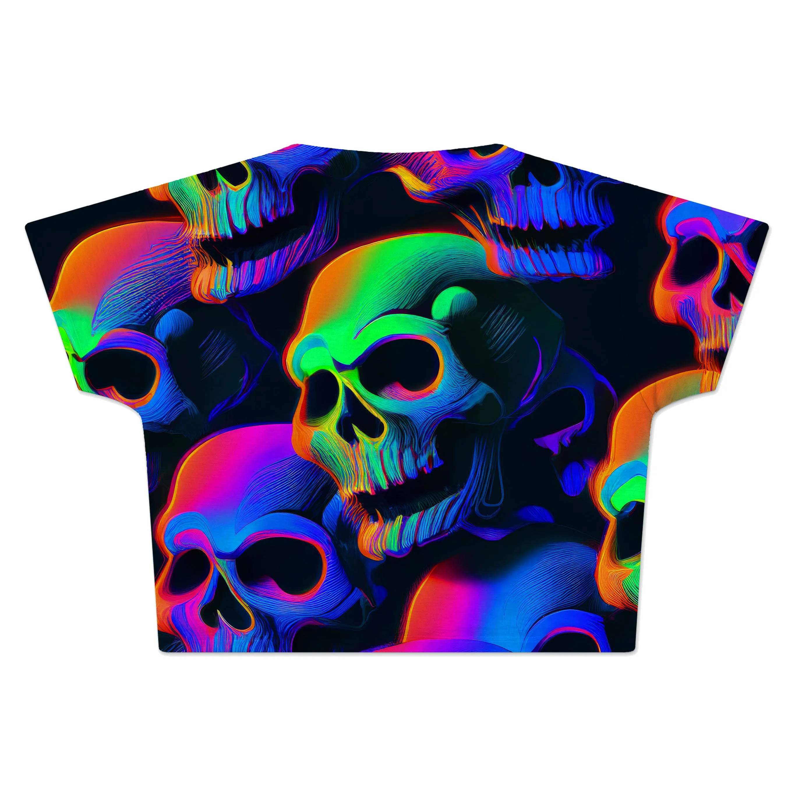Psychedelic Nightmare Crop Tee sold by iEDM product image thumbnail 2