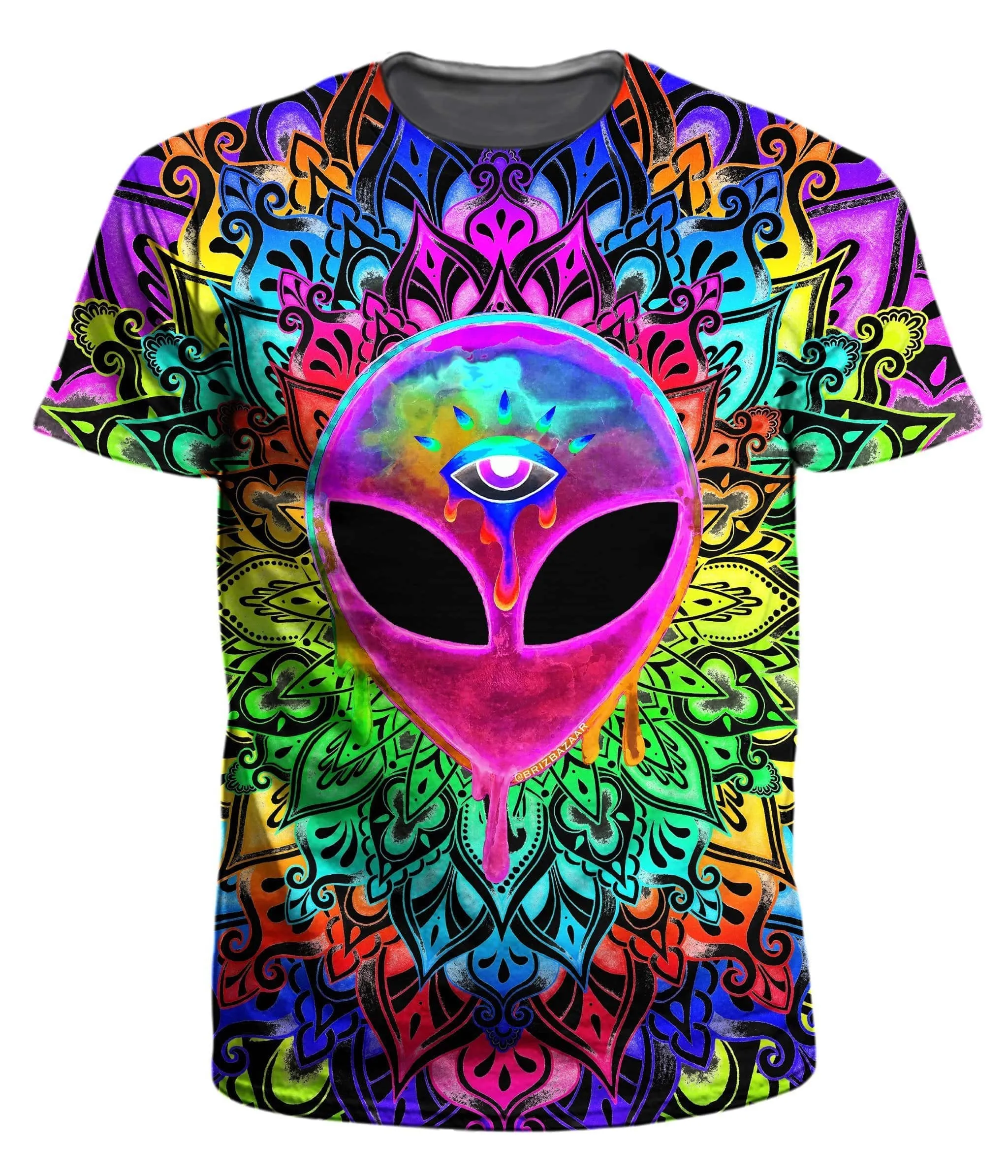 Psy Alien Pink Men's T-Shirt sold by iEDM