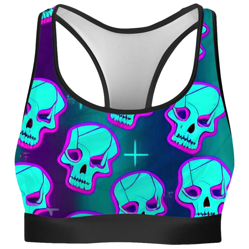 Neon Fright Rave Bra sold by iEDM