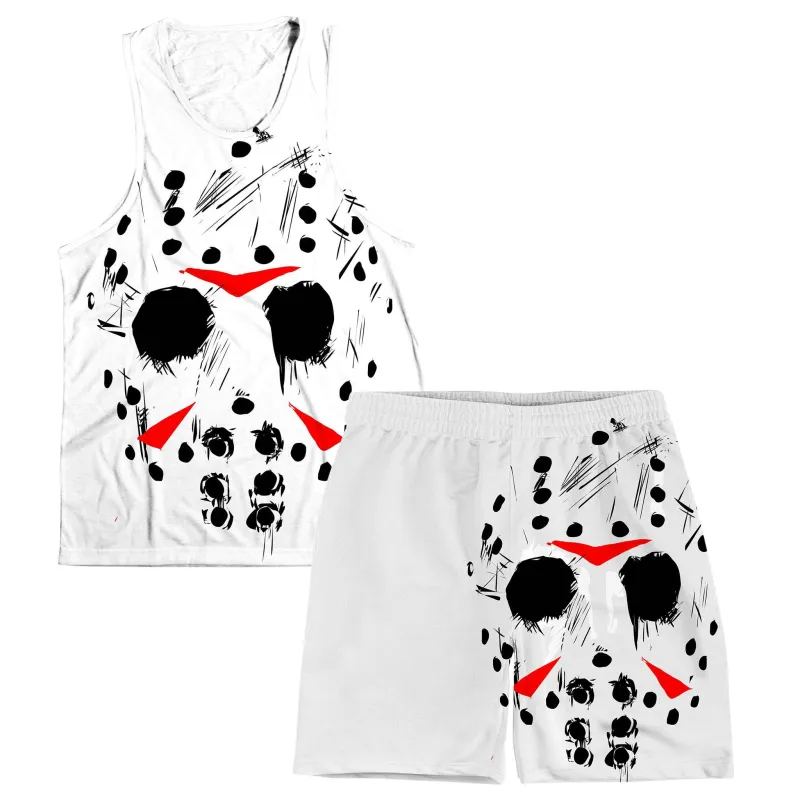 Jason Men's Tank and Shorts Combo sold by iEDM