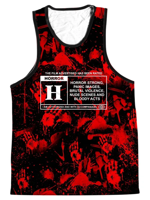 Horror Film Men's Tank sold by iEDM