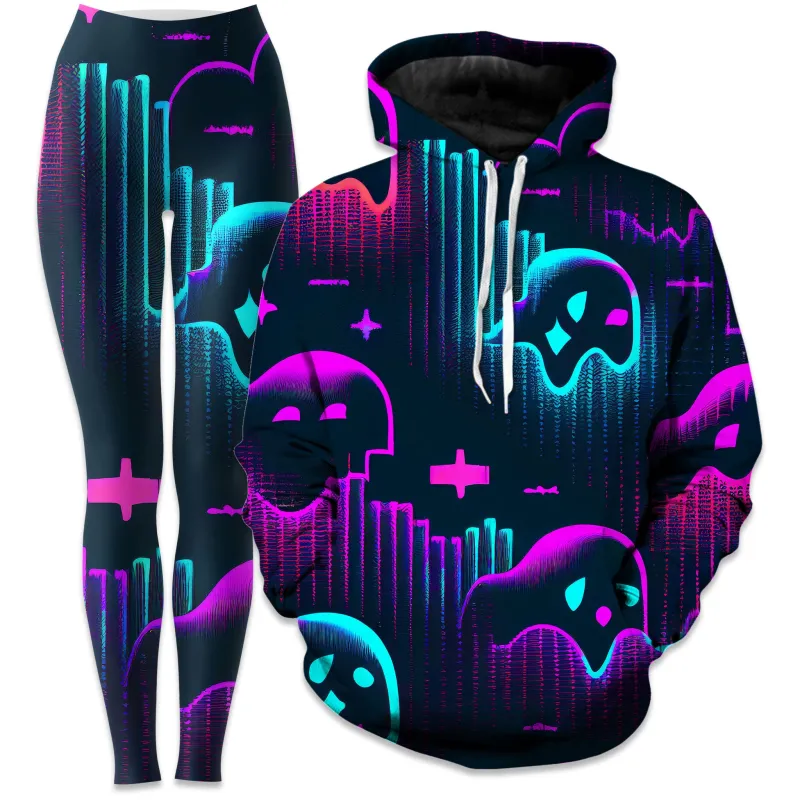Ghost Melt Hoodie and Leggings Combo sold by iEDM