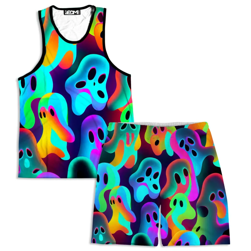 Ghostly Men's Tank and Shorts Combo sold by iEDM
