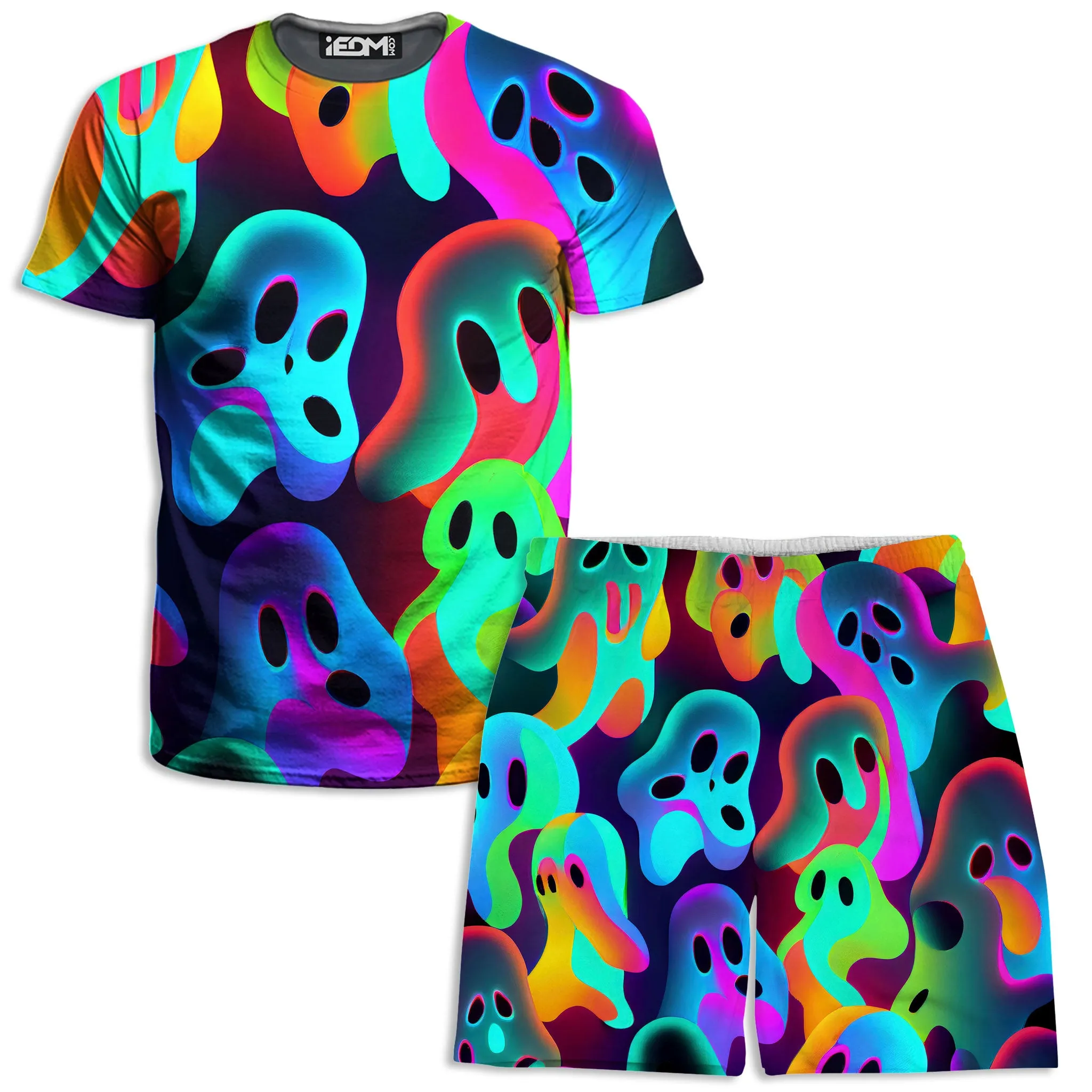 Ghostly T-Shirt and Shorts Combo sold by iEDM