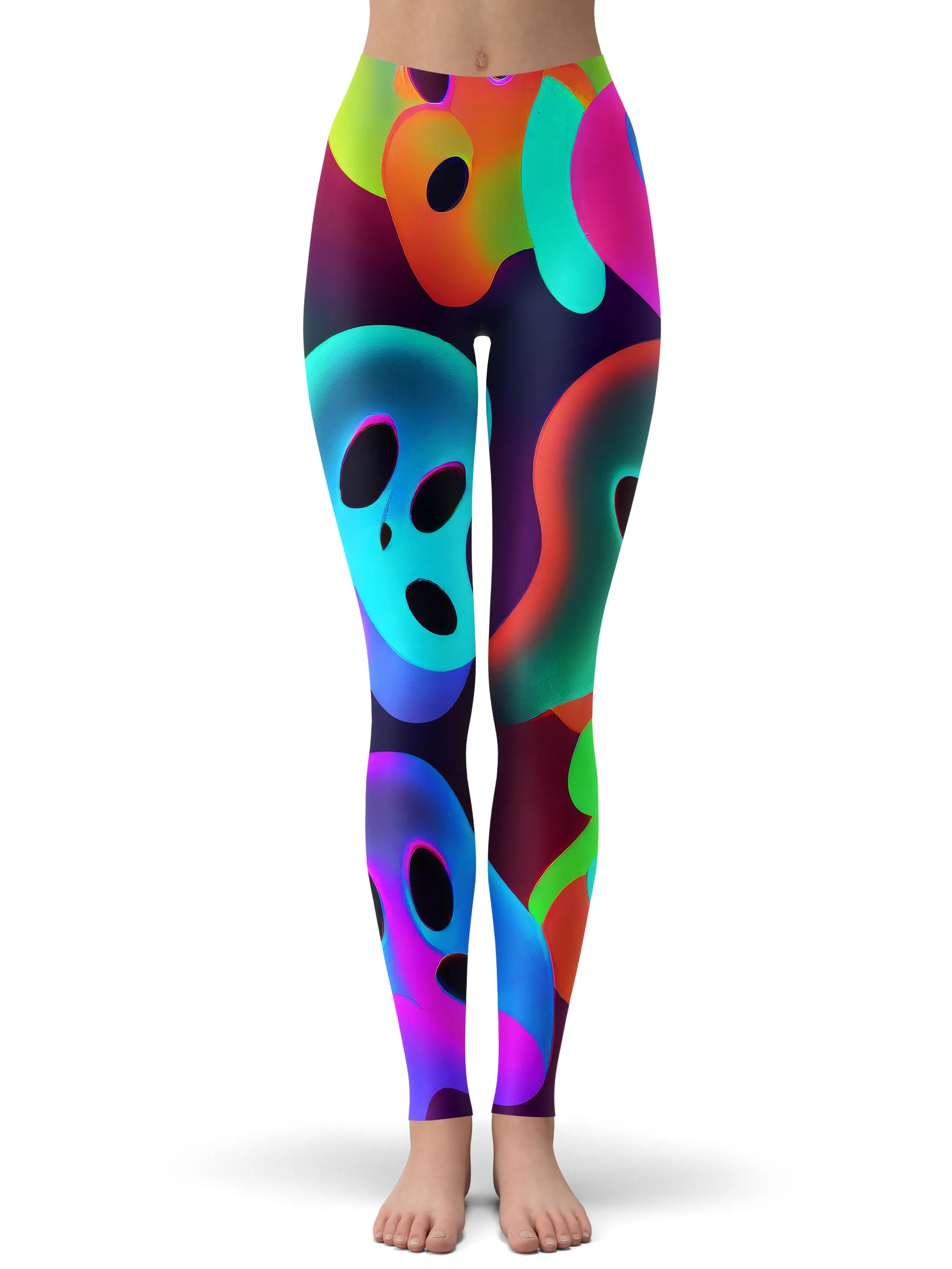 Ghostly Zip-Up Hoodie and Leggings Combo sold by iEDM product image thumbnail 3