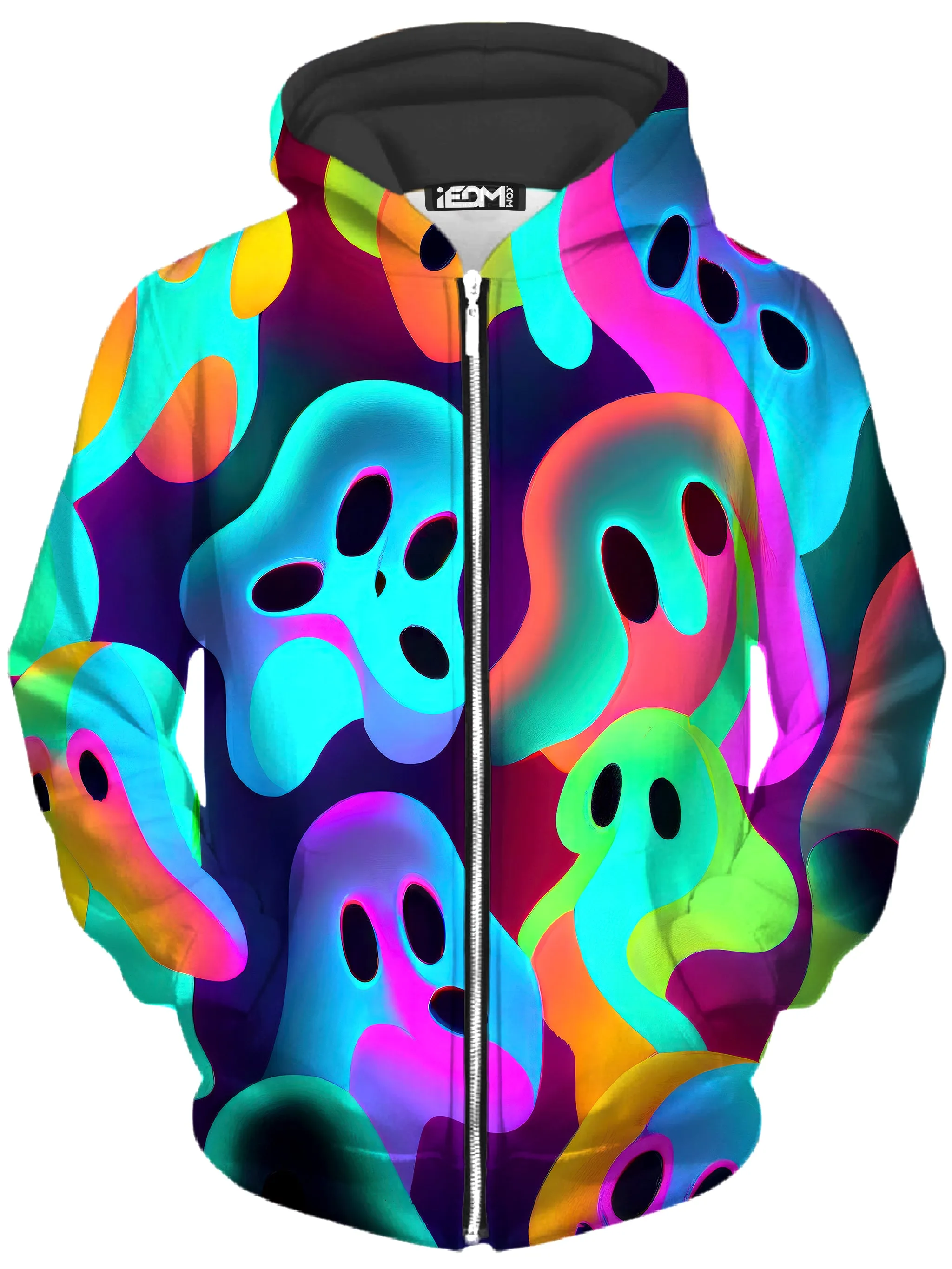 Ghostly Zip-Up Hoodie and Leggings Combo sold by iEDM product image thumbnail 2
