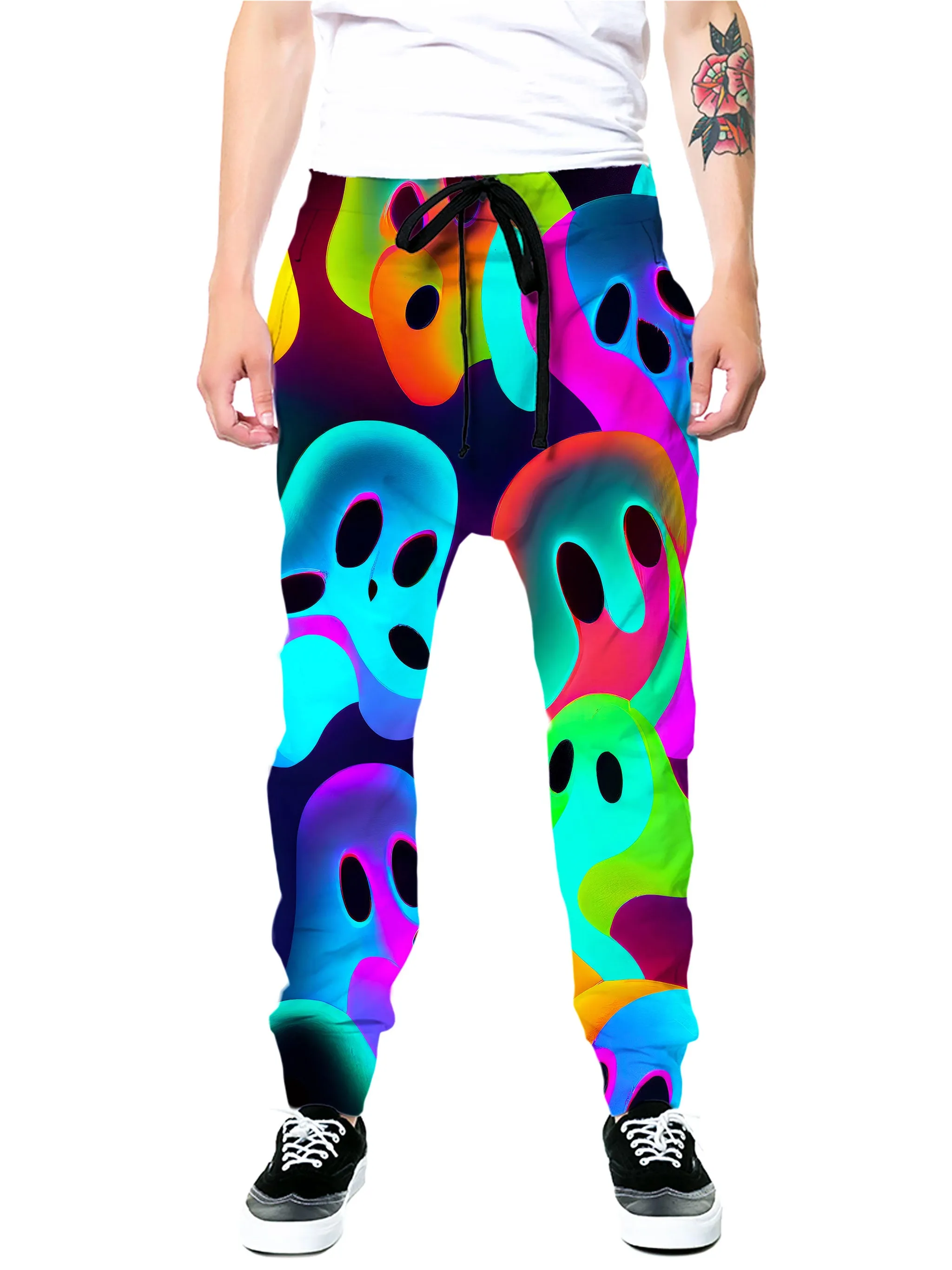 Ghostly Zip-Up Hoodie and Joggers Combo sold by iEDM product image thumbnail 3