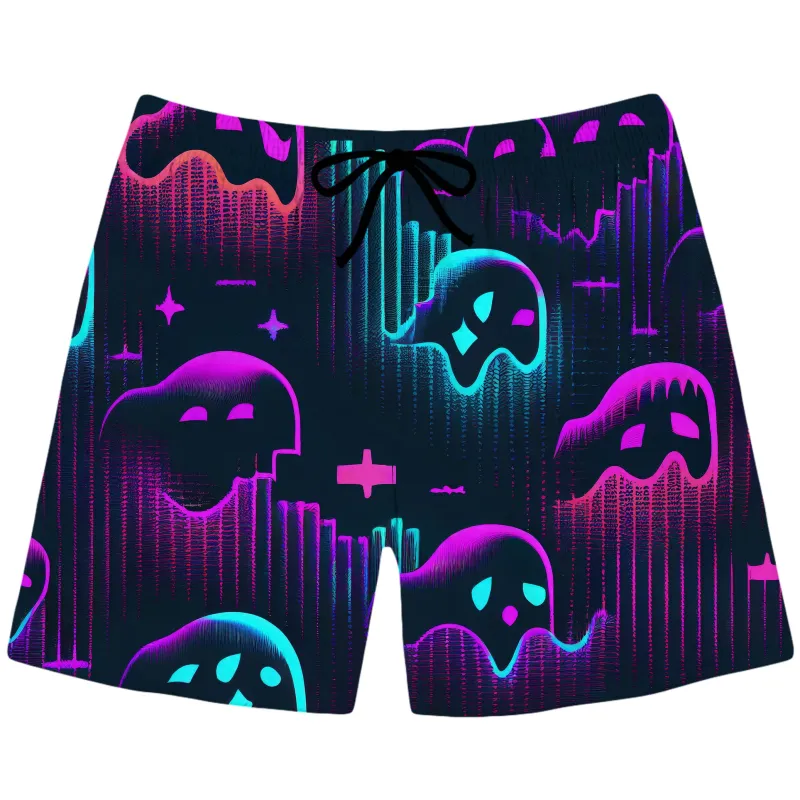 Ghost Melt Swim Trunks sold by iEDM