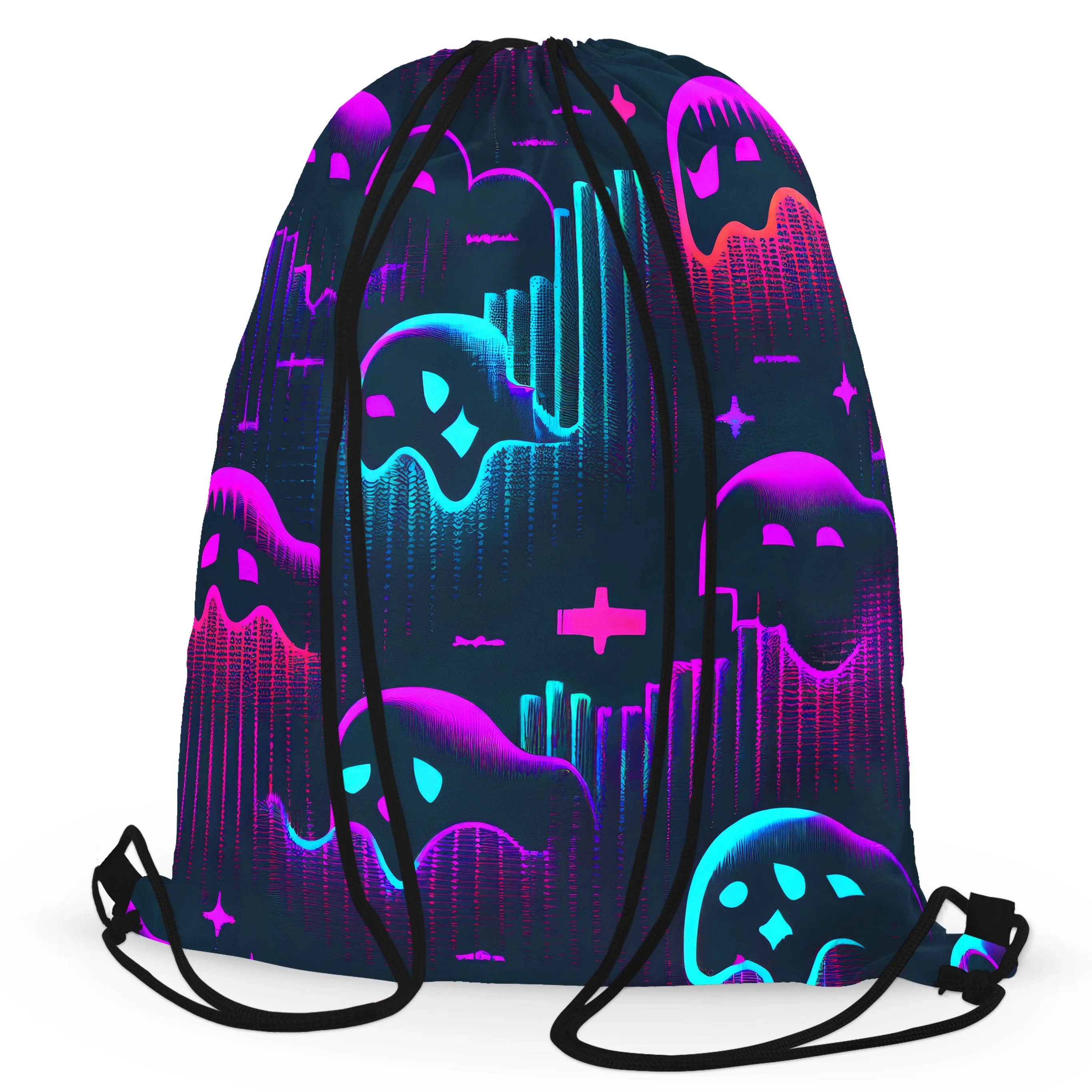Ghost Melt Drawstring Bag sold by iEDM product image thumbnail 3