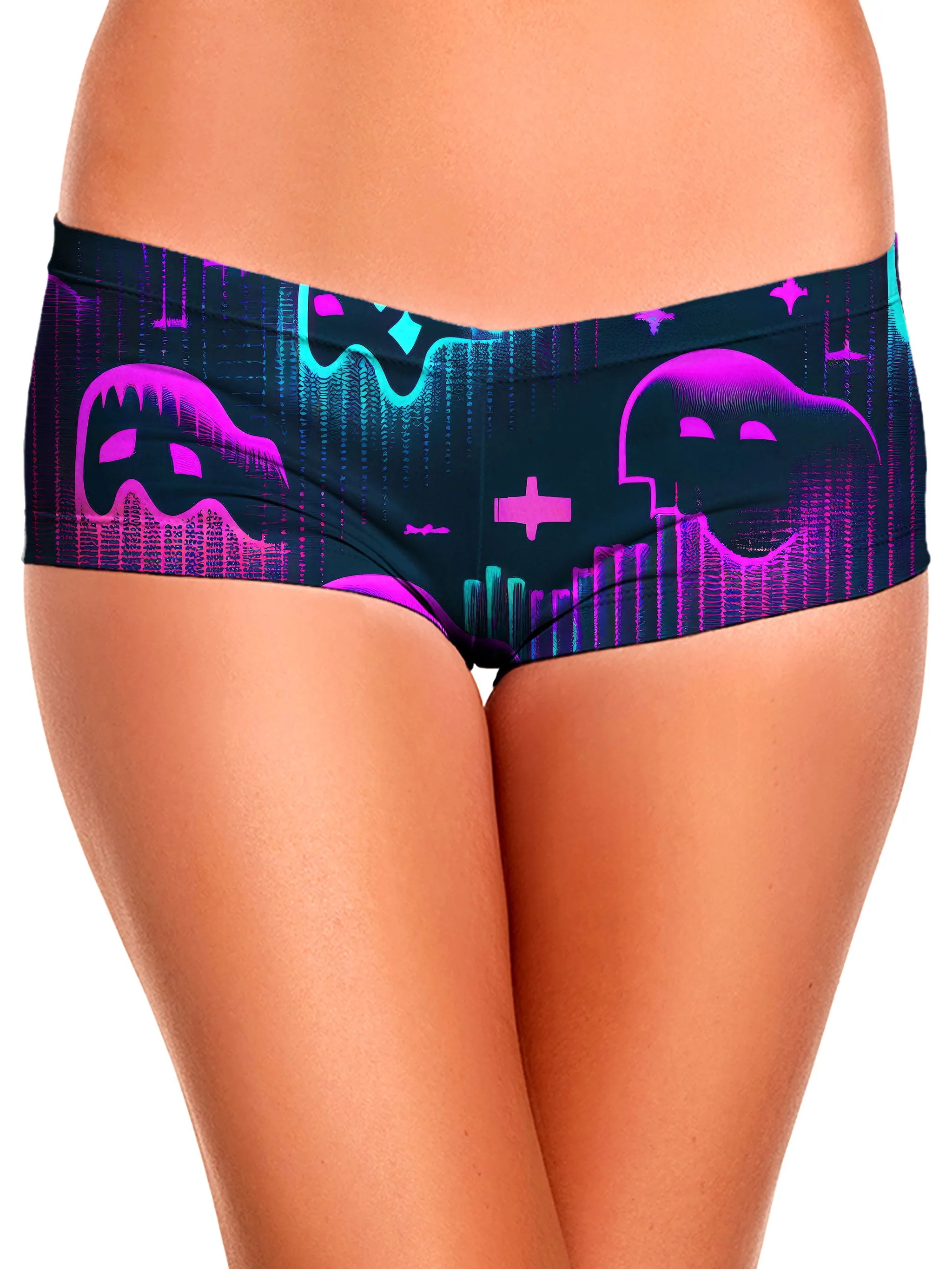 Ghost Melt Booty Shorts sold by iEDM