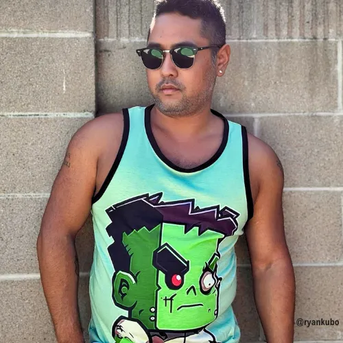 Franky Men's Tank sold by iEDM product image thumbnail 2