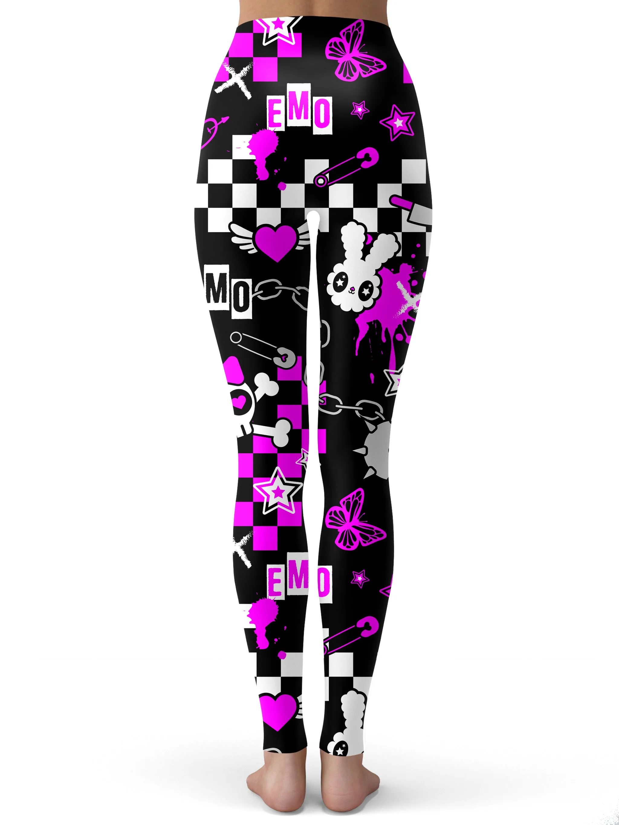 Emo Halloween Leggings sold by iEDM product image thumbnail 3