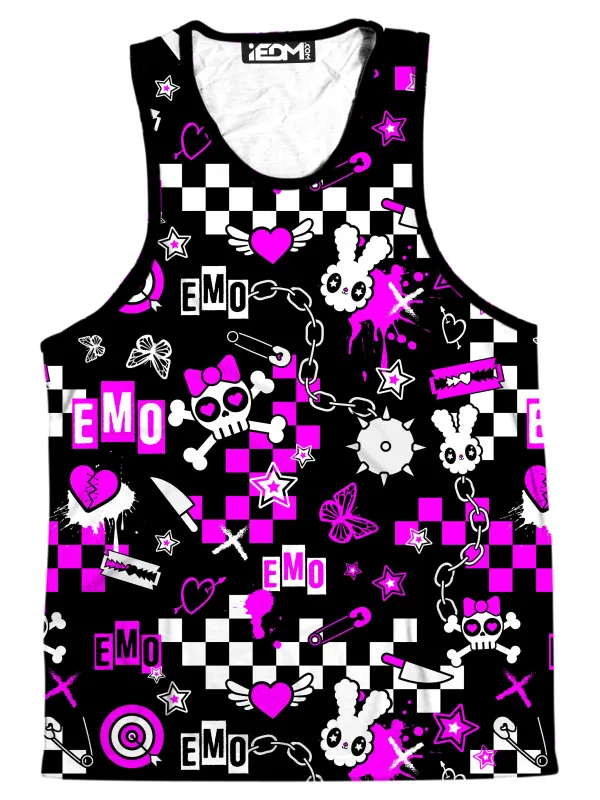 Emo Halloween Men's Tank sold by iEDM