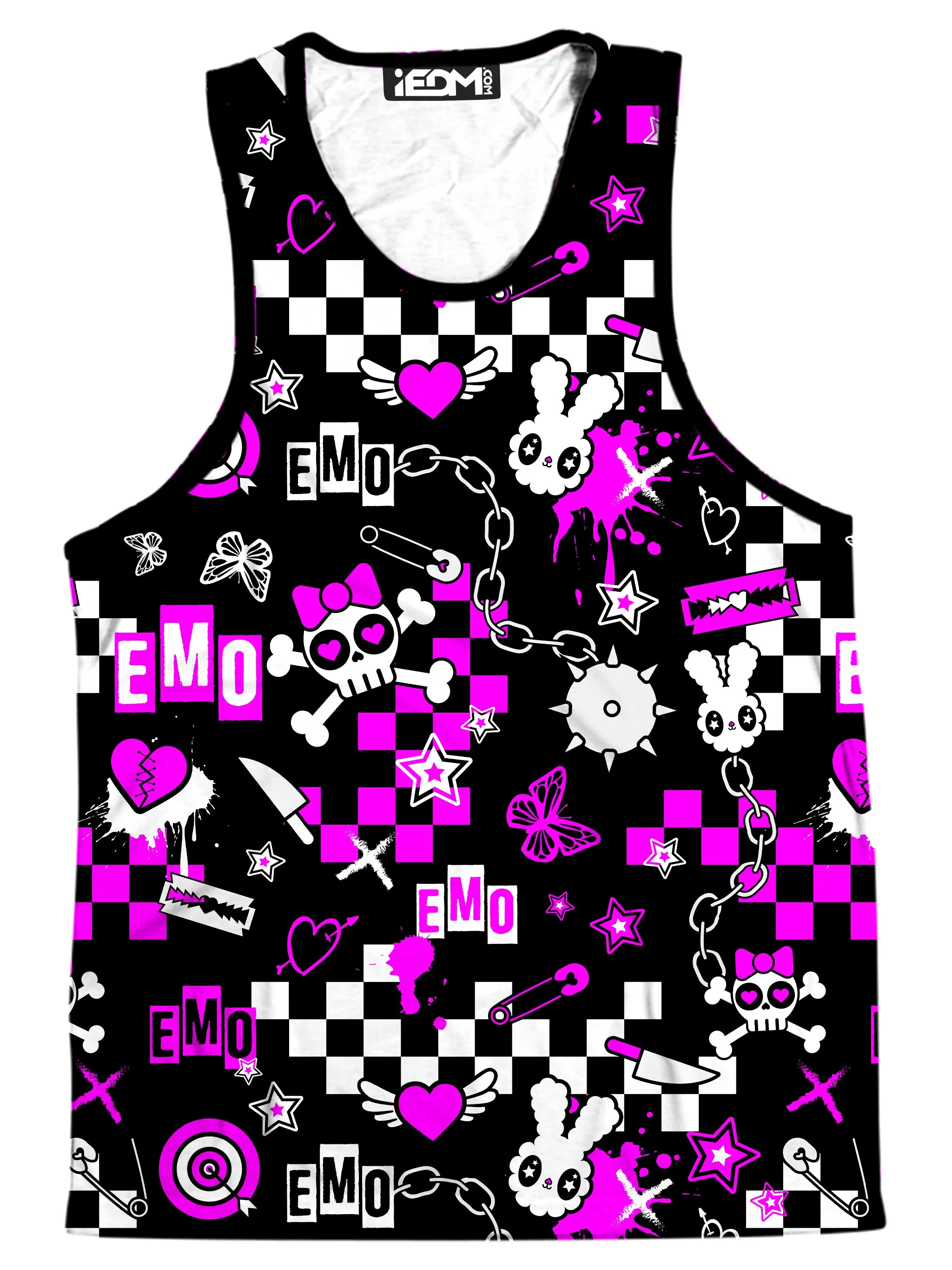 Emo Halloween Men's Tank sold by iEDM