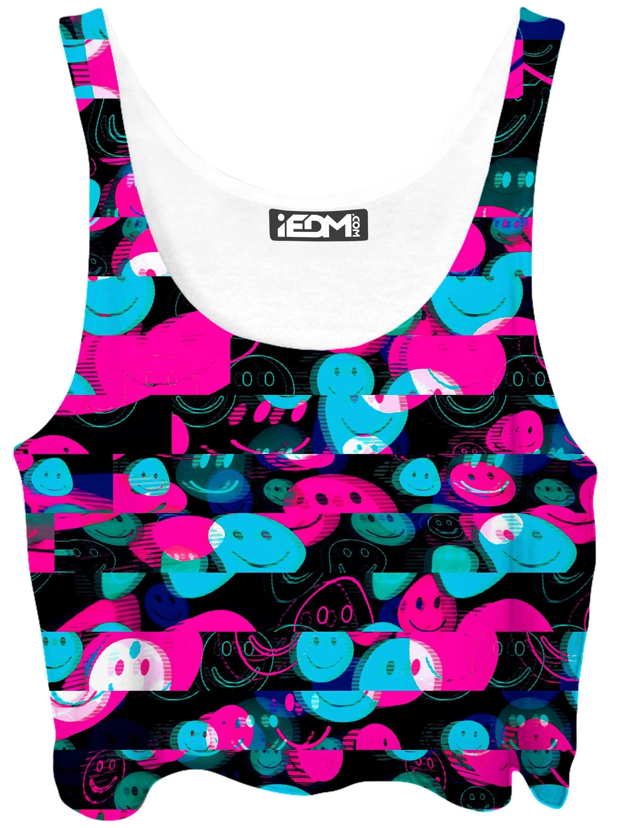 Smiles of Nightmares Past Crop Top sold by iEDM