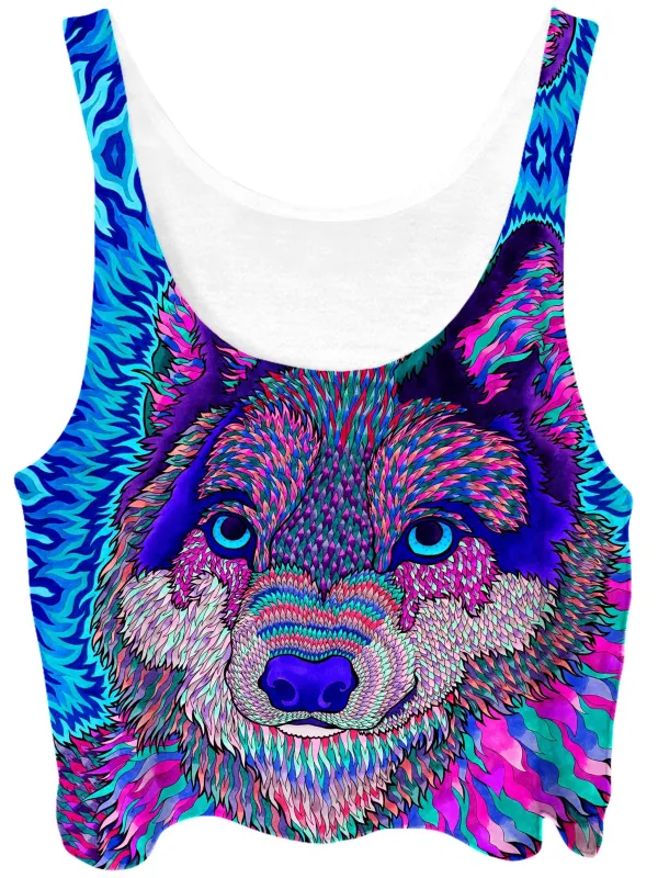 Wolfadelic III Crop Top sold by iEDM