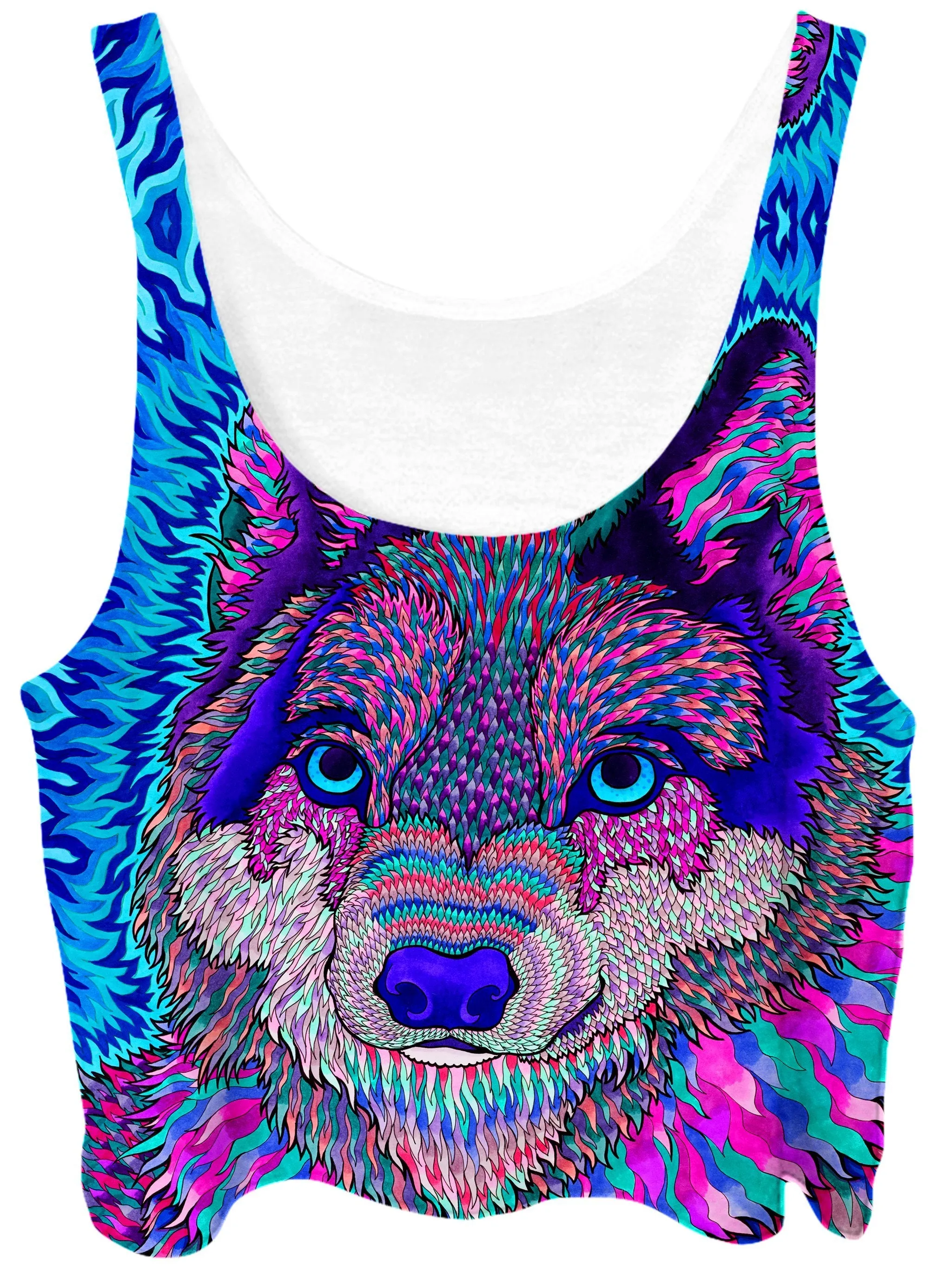 Wolfadelic III Crop Top sold by iEDM