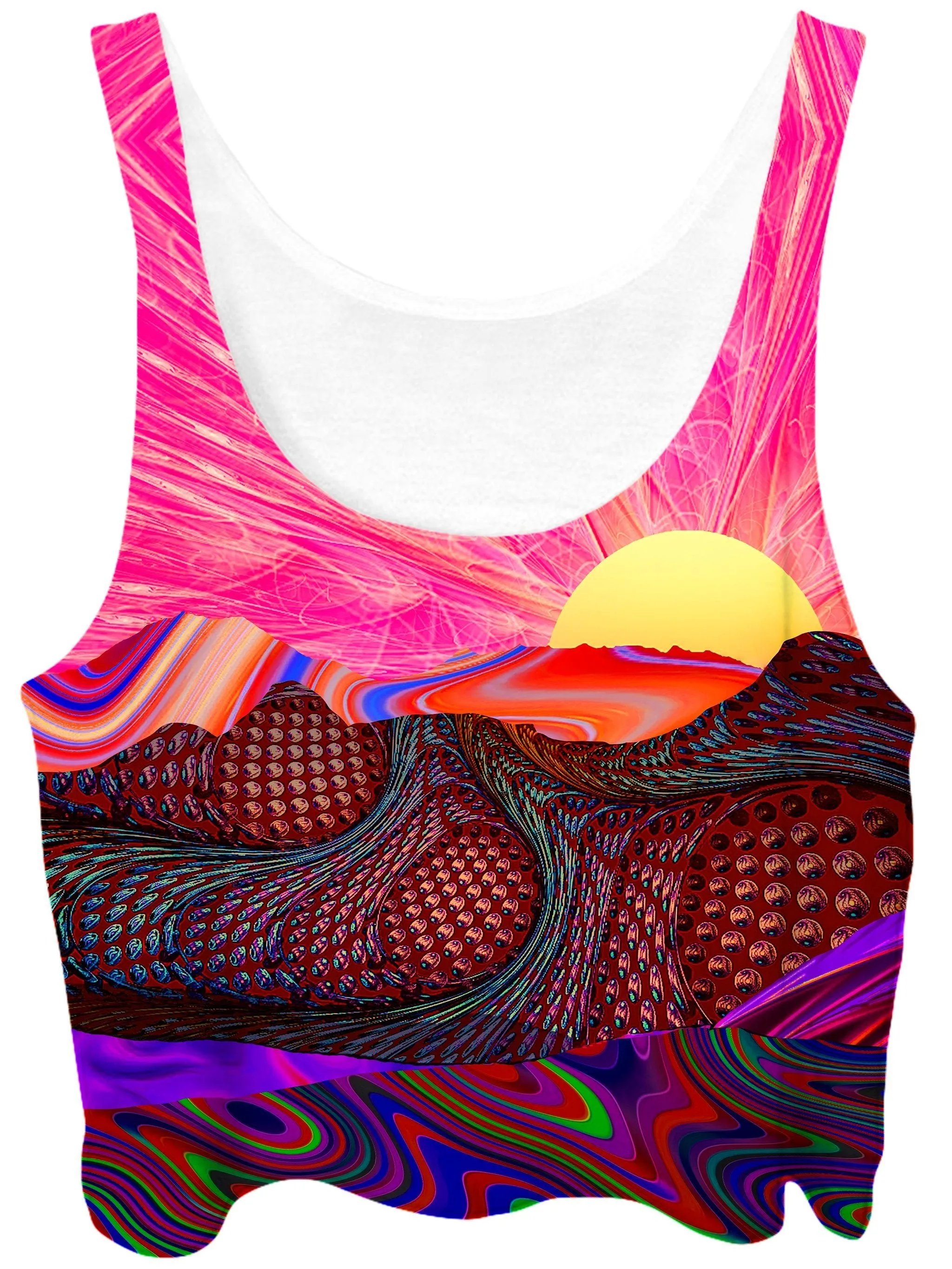 Trippy Trek Crop Top sold by iEDM