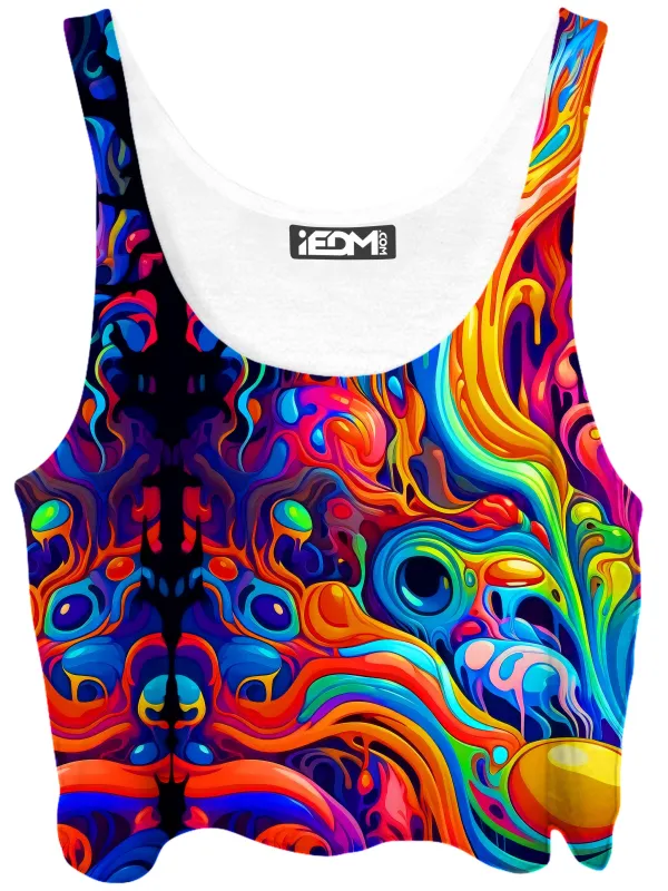 Kandi Swirl Crop Top sold by iEDM