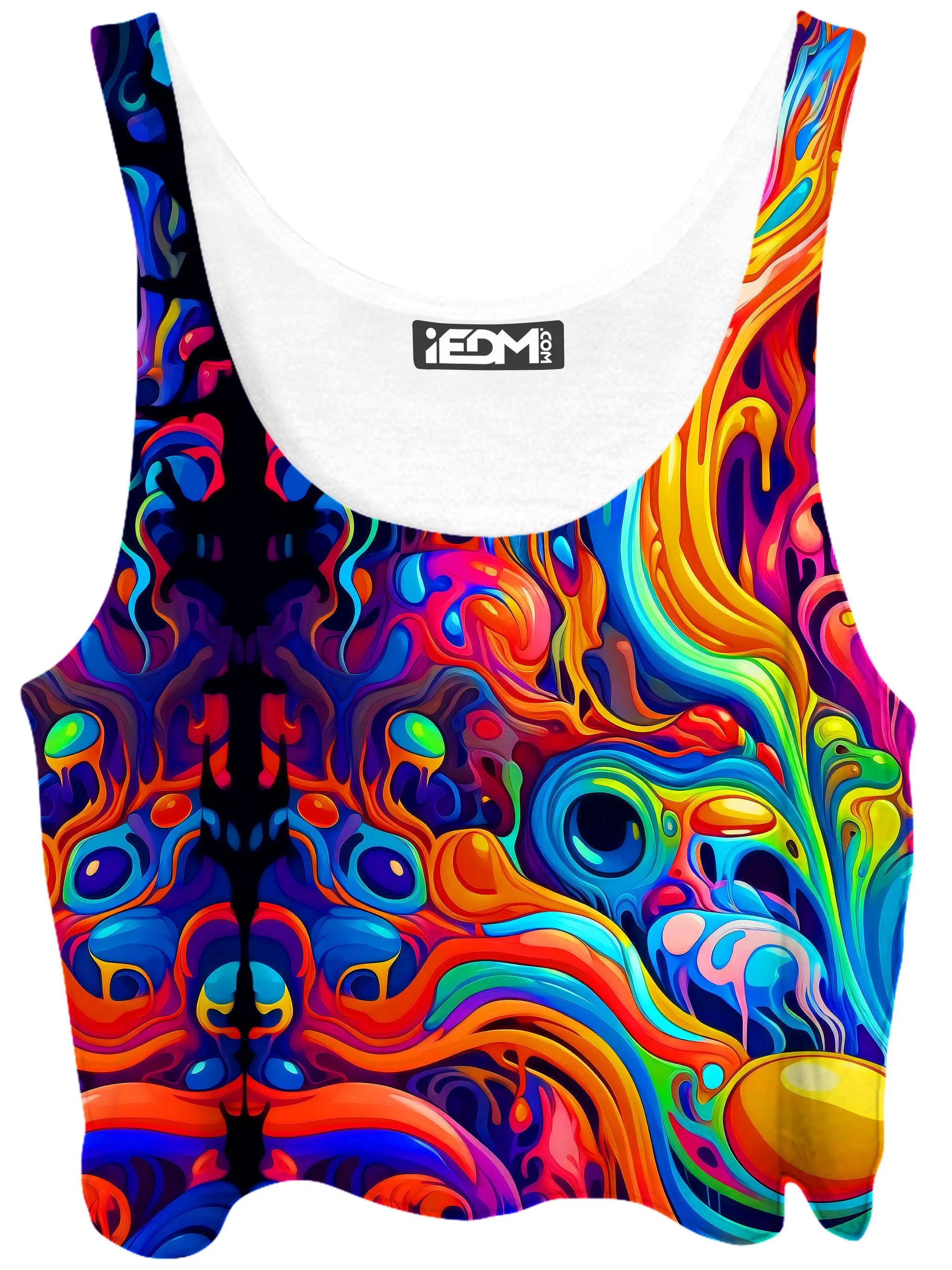 Kandi Swirl Crop Top sold by iEDM