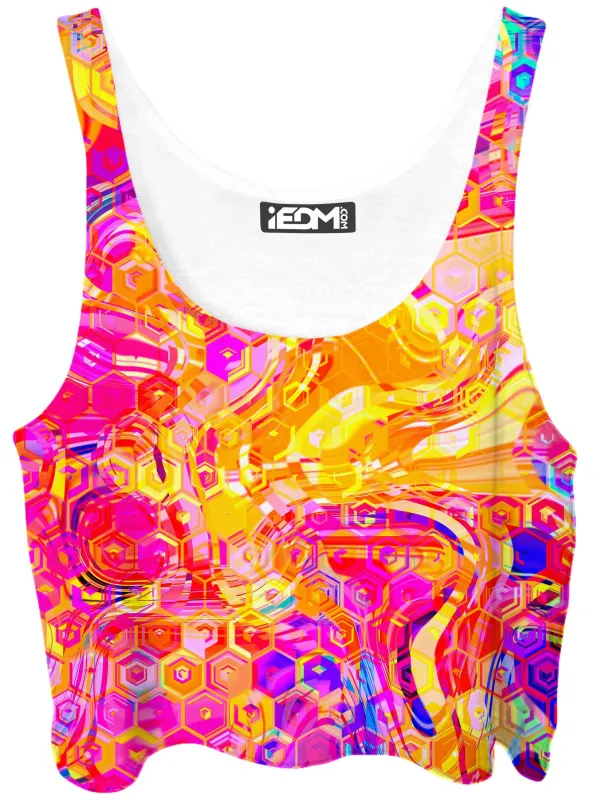 Ornate Drip Crop Top sold by iEDM